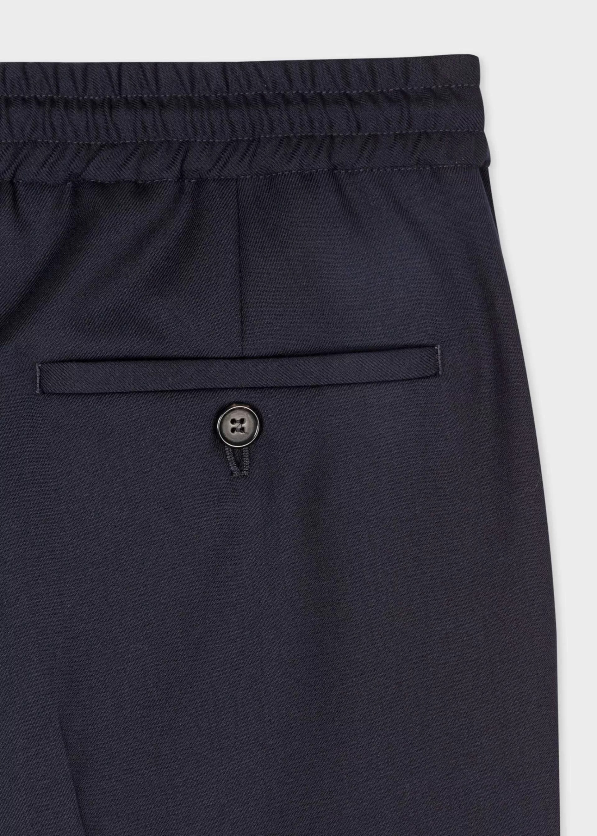 A Suit To Travel In - Slim-Fit Drawstring-Waist Wool Pants>Paul Smith Best Sale