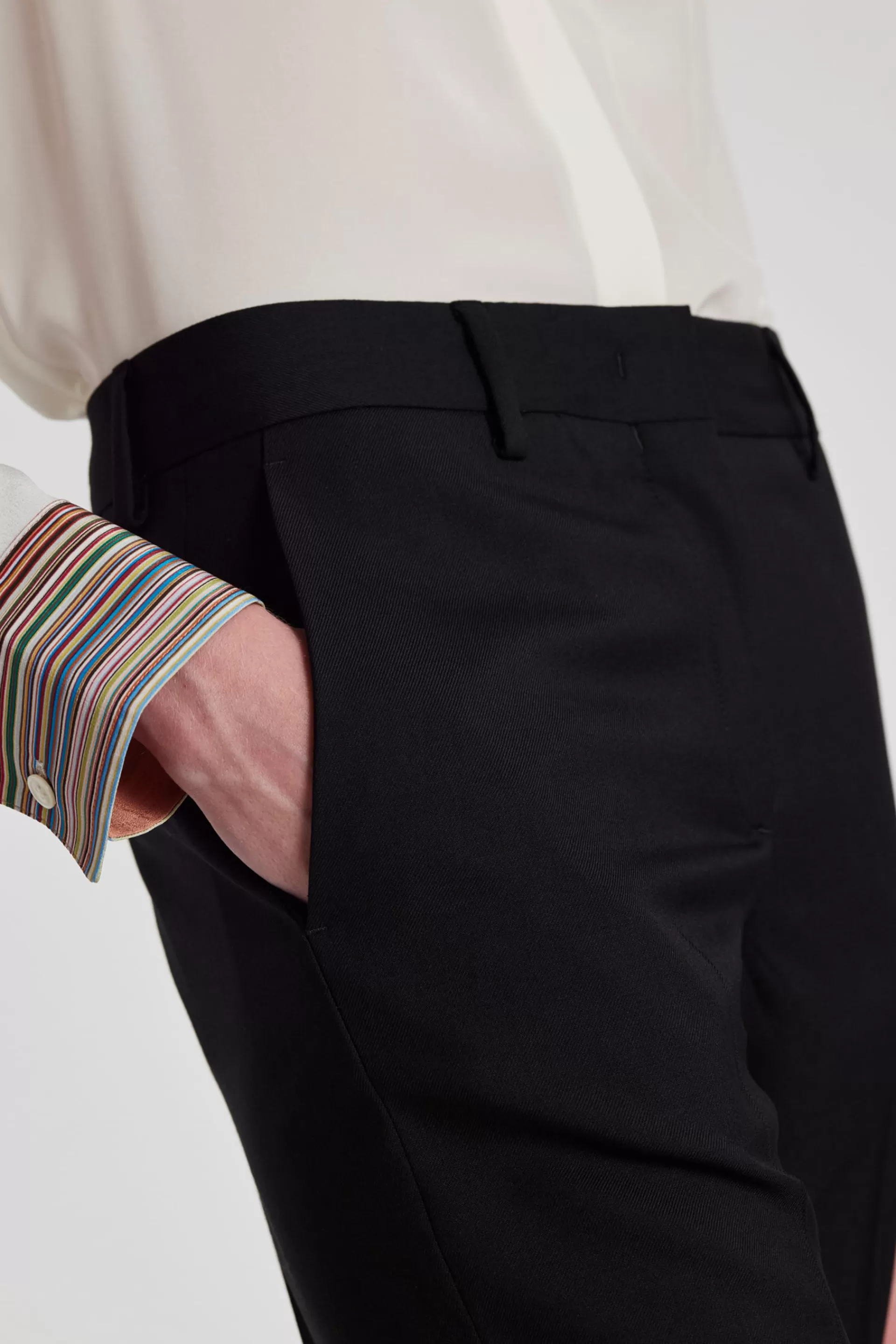A Suit To Travel In - Women's Slim-Fit Wool Trousers>Paul Smith Clearance
