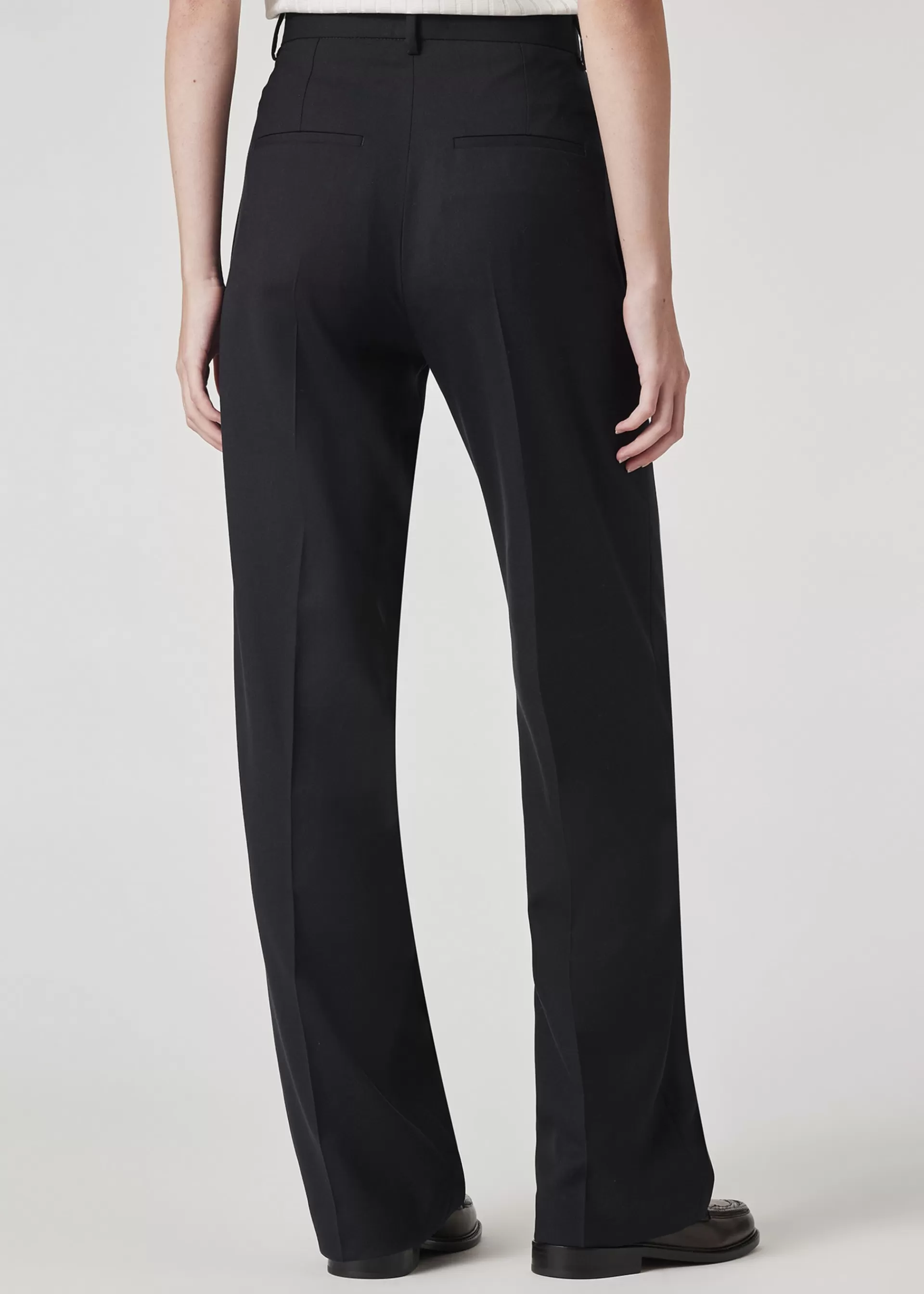 A Suit To Travel In - Women's Straight-Leg Wool Trousers>Paul Smith New