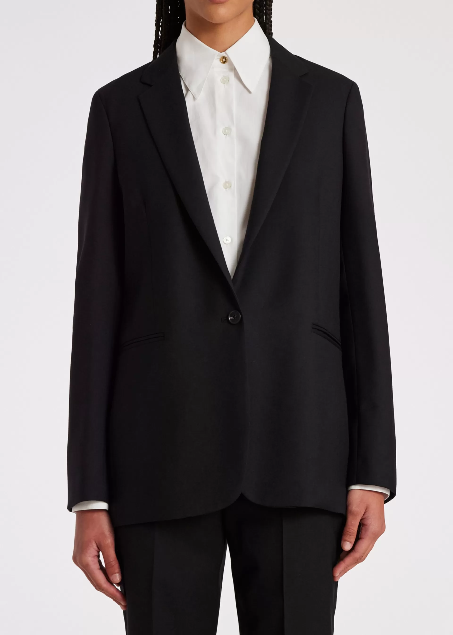 A Suit To Travel In - Women's Wool Travel Blazer>Paul Smith Outlet