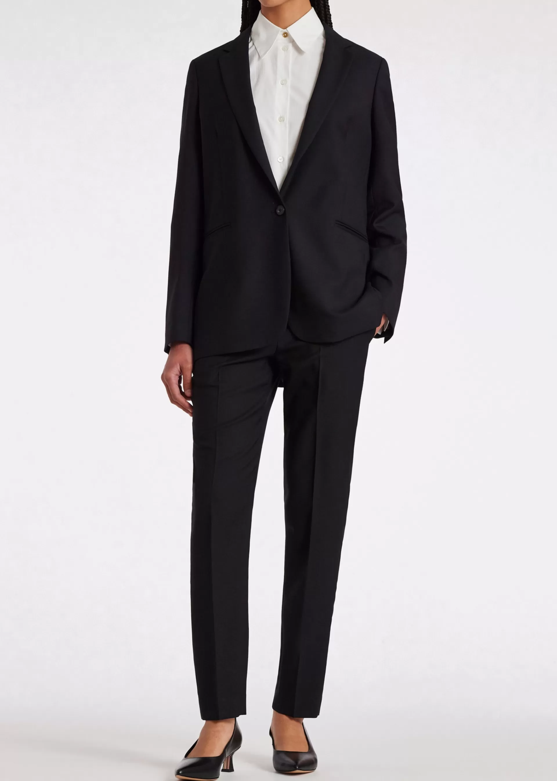 A Suit To Travel In - Women's Wool Travel Blazer>Paul Smith Outlet