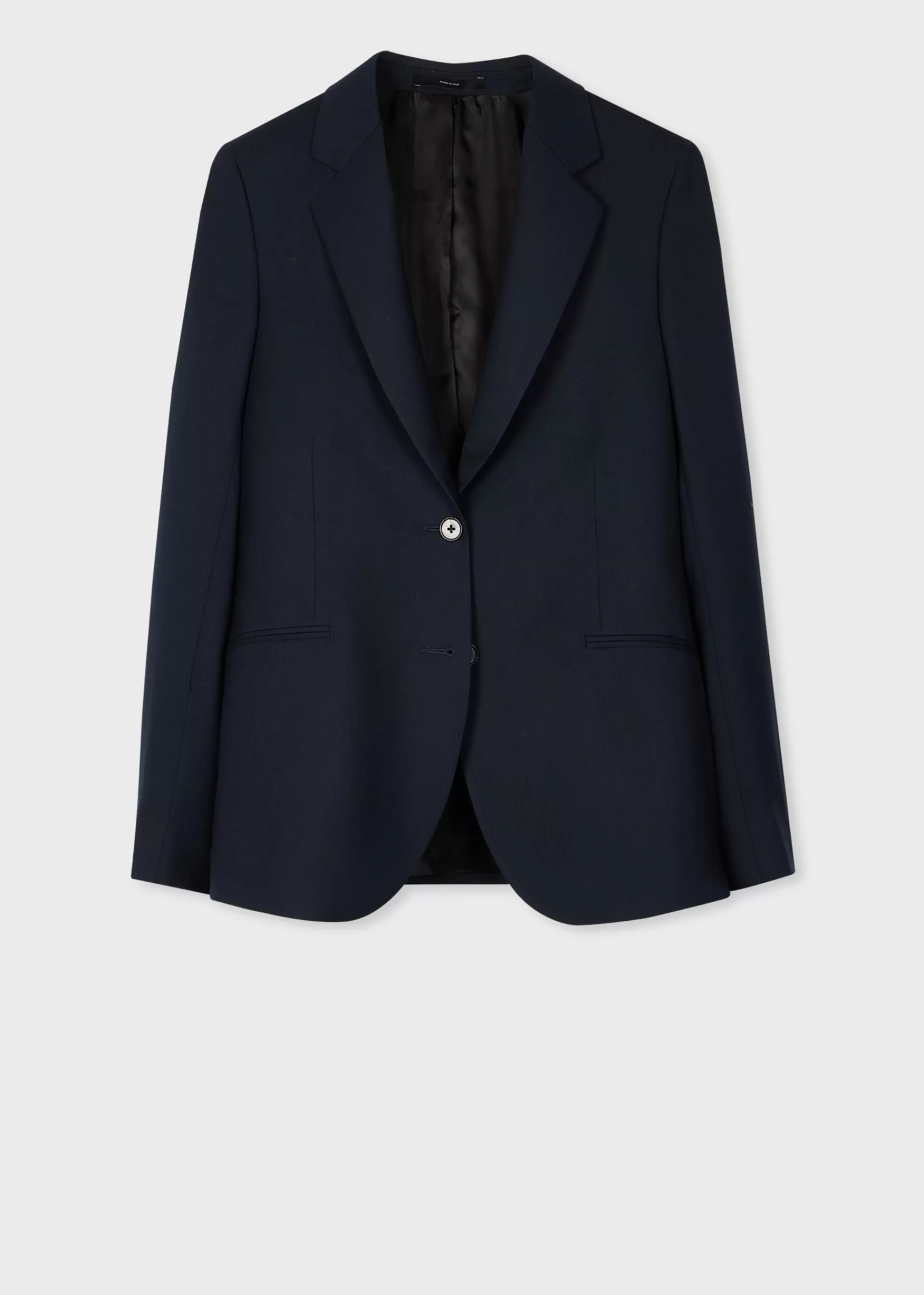 A Suit To Travel In - Women's Dark Two-Button Wool Blazer>Paul Smith Best