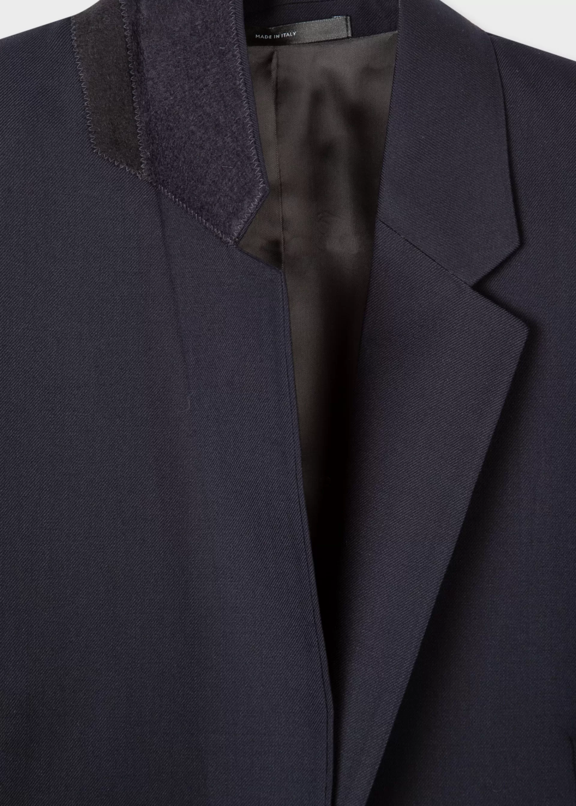 A Suit To Travel In - Women's Dark Wool Travel Blazer>Paul Smith Online