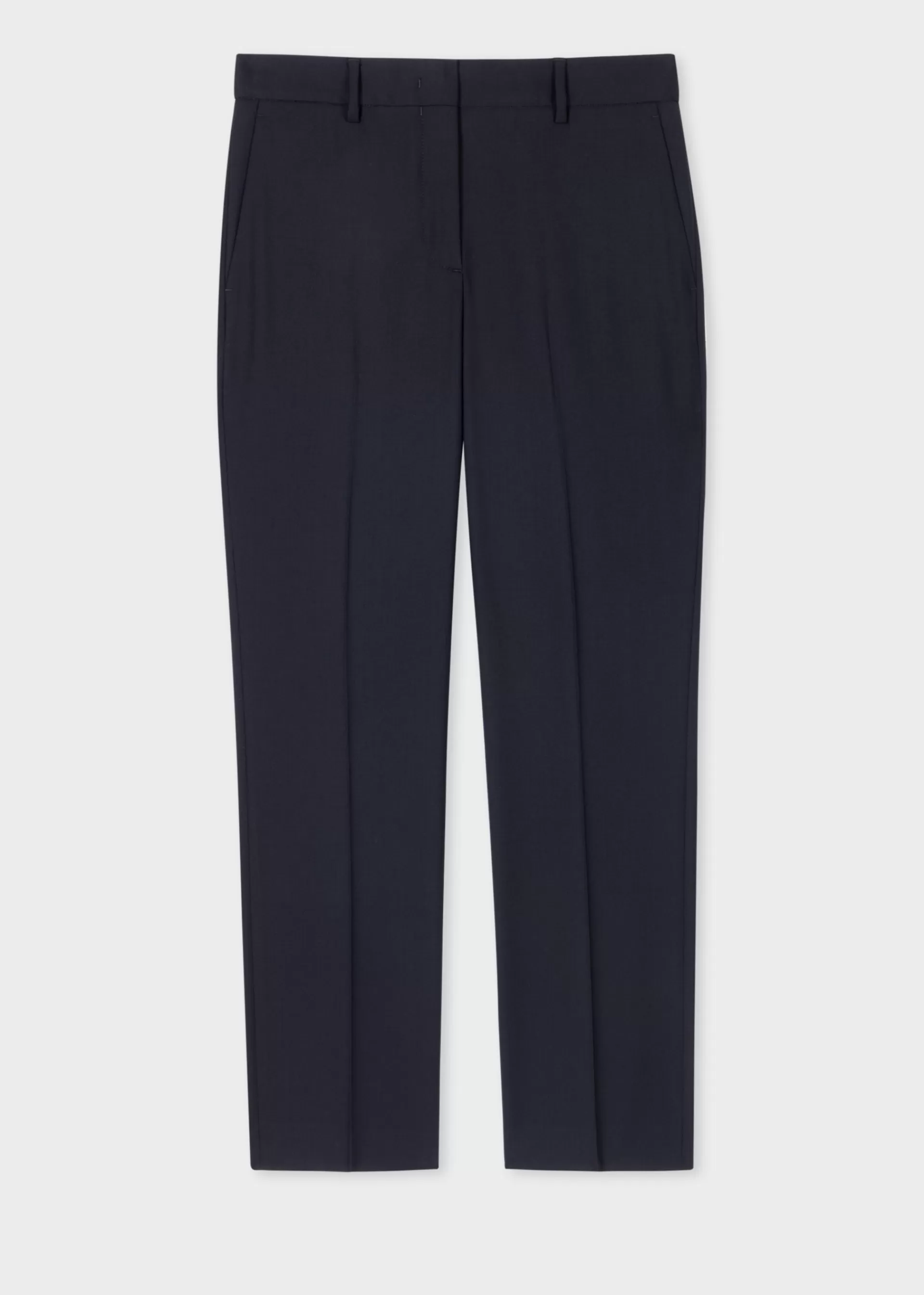 A Suit To Travel In - Women's Slim-Fit Wool Trousers>Paul Smith Clearance