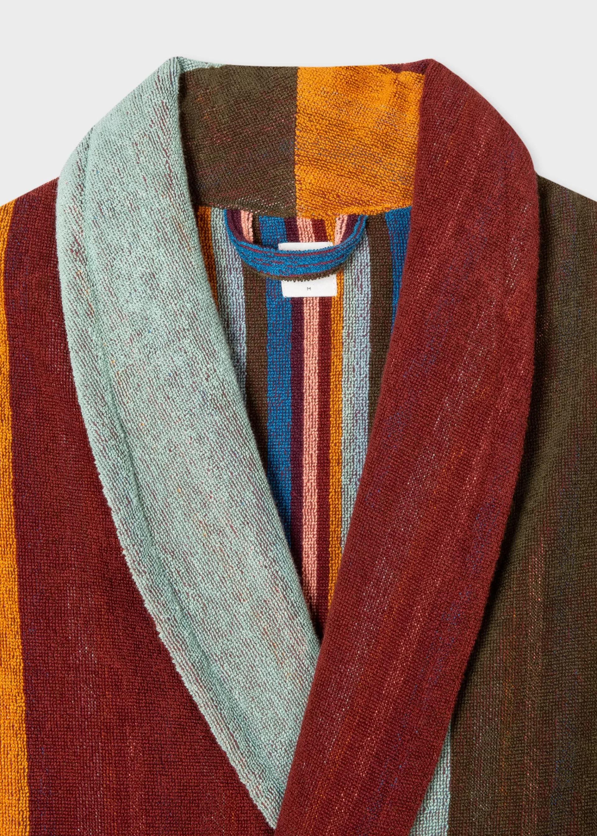 Artist Stripe' Towelling Dressing Gown>Paul Smith Shop