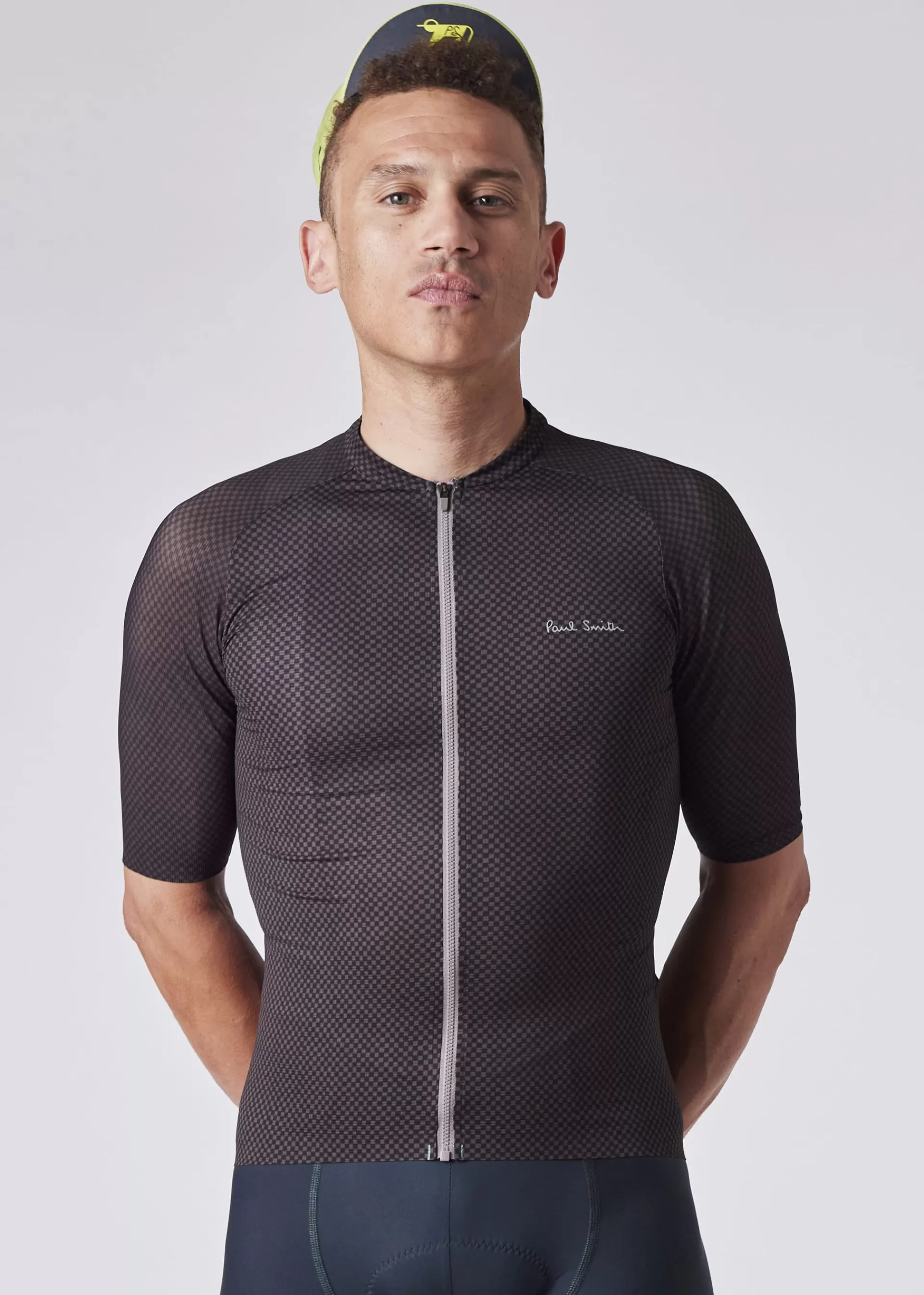 Mini Checkerboard Race Cycling Jersey>Paul Smith Hot