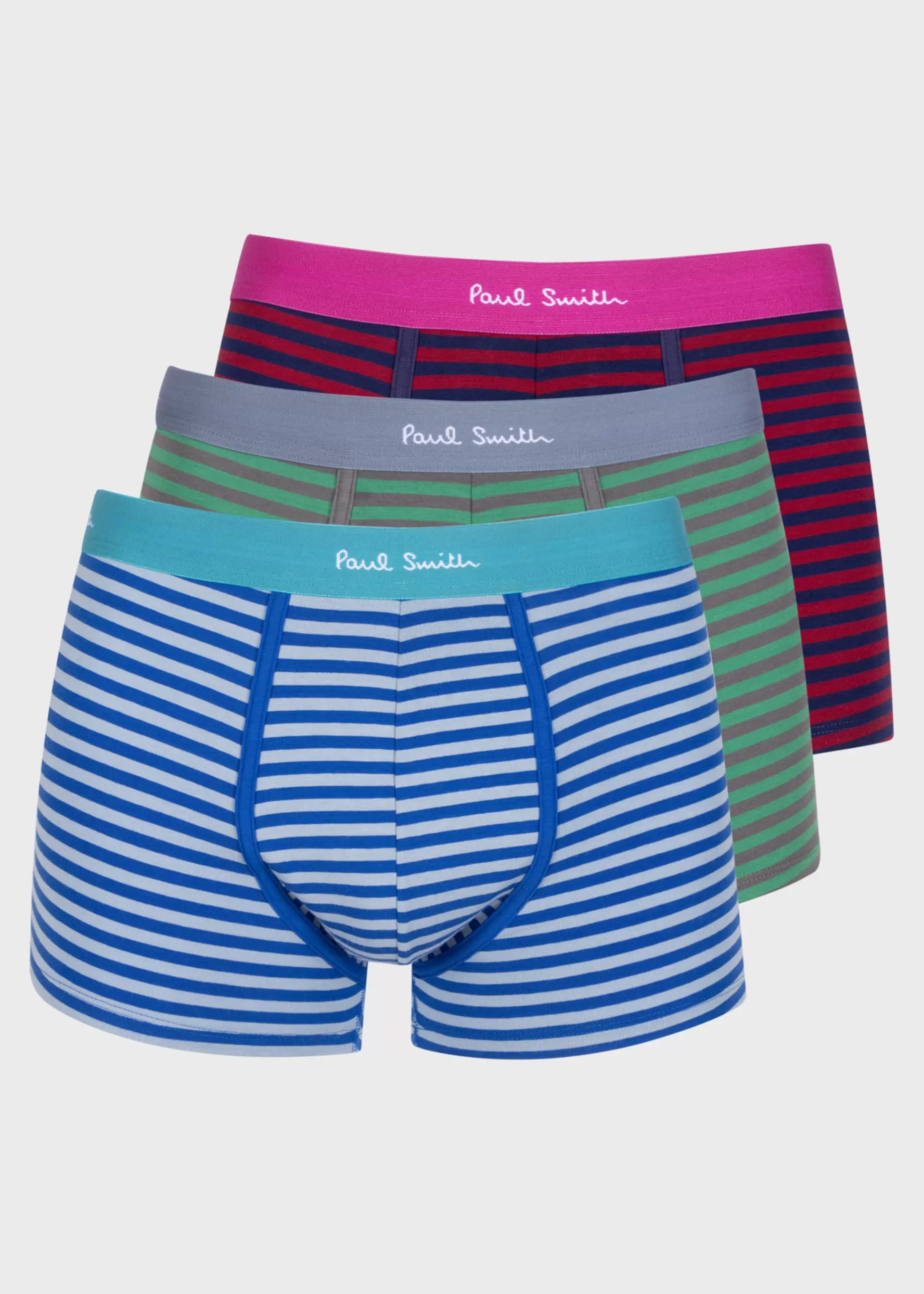 Baxter' Stripe Boxer Brief Three Pack>Paul Smith Flash Sale