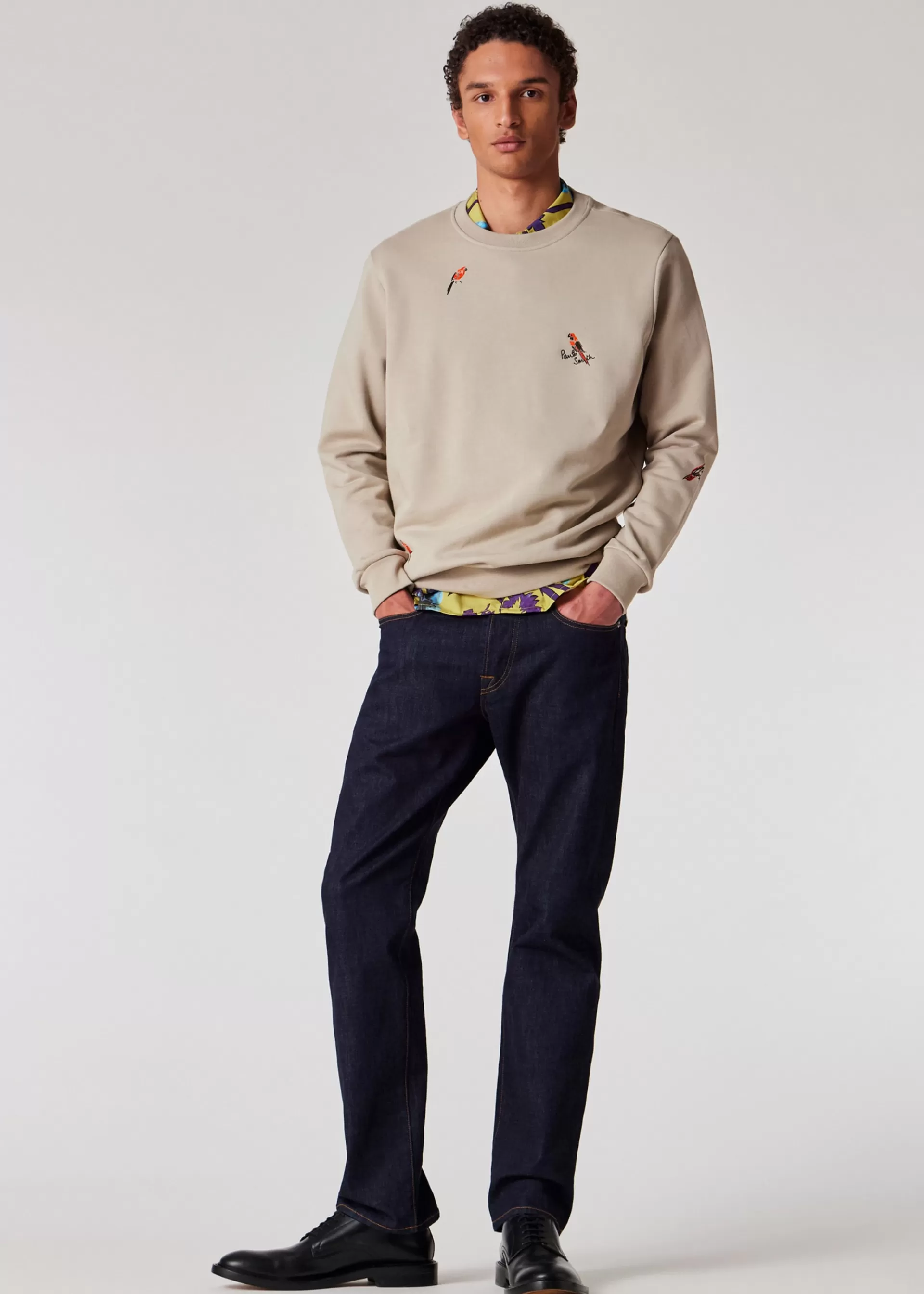 Embroidered 'Bird' Sweatshirt>Paul Smith Sale