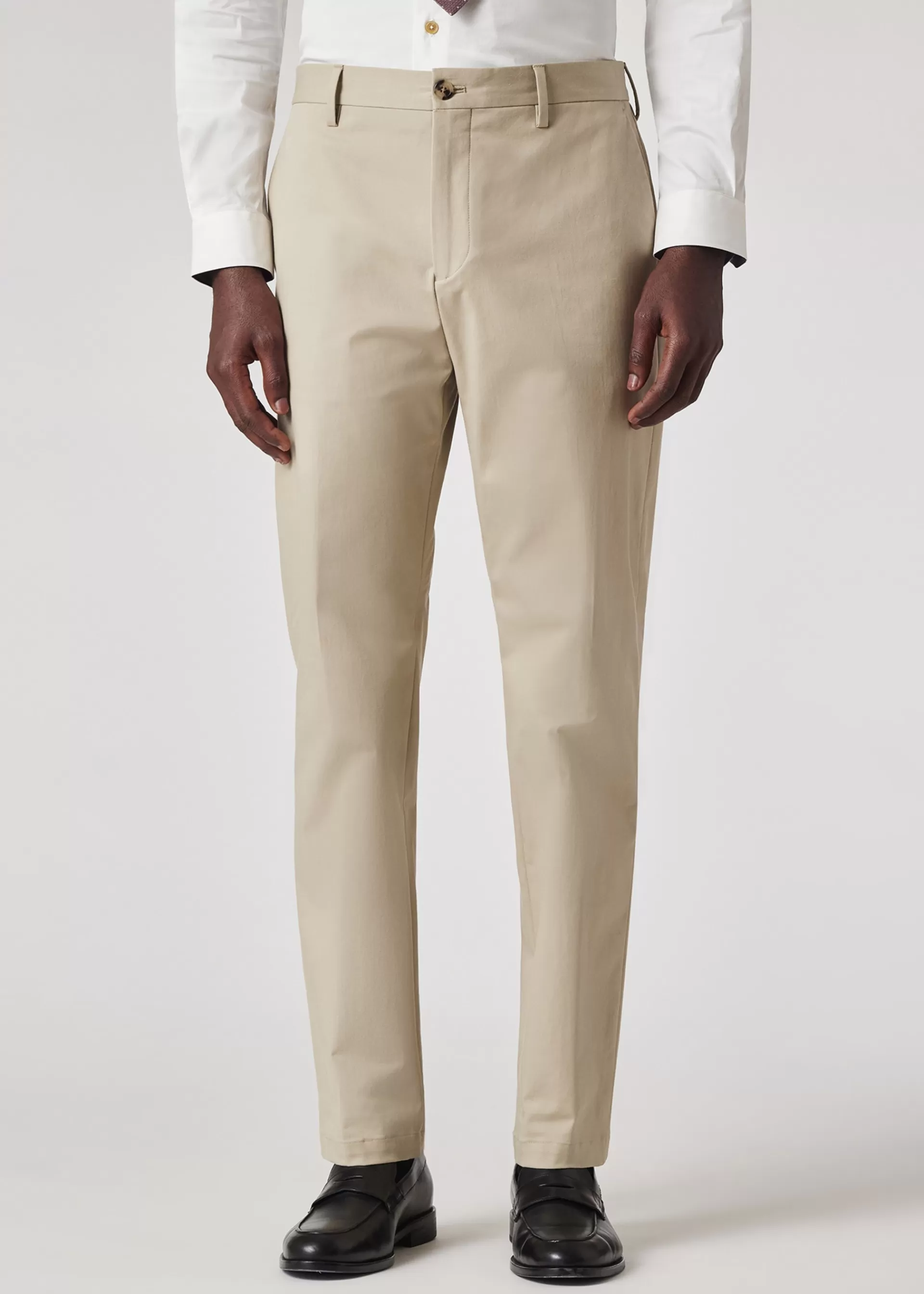 Fine Cotton-Twill Chinos>Paul Smith Store