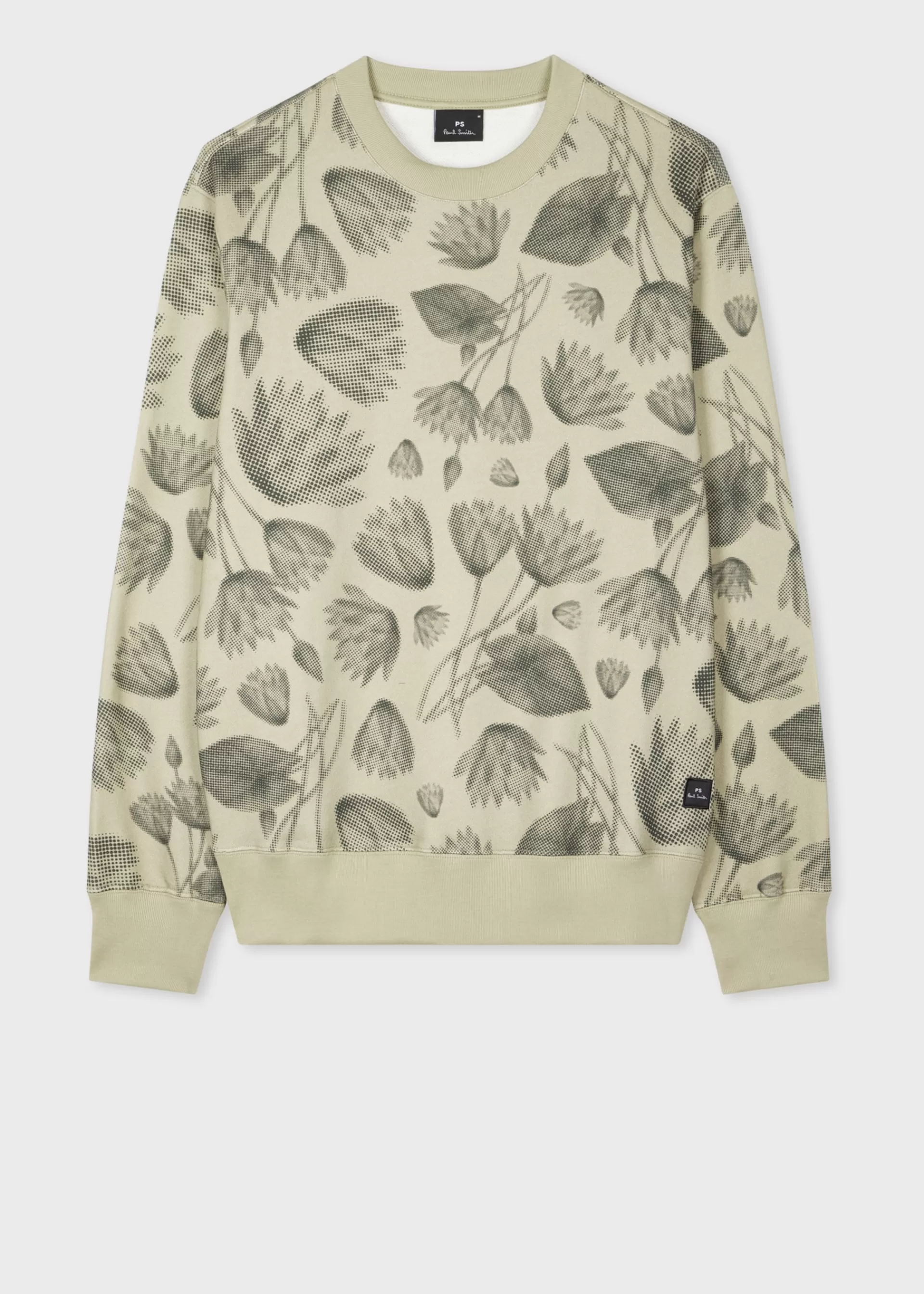 'Half Tone Floral' Print Sweatshirt>Paul Smith Best Sale