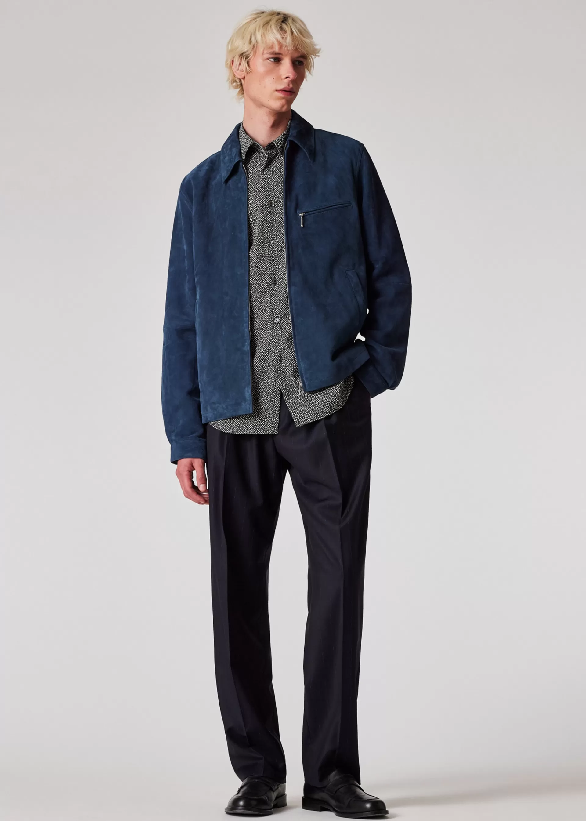 Black and White Polka Dot Cotton Shirt>Paul Smith Online