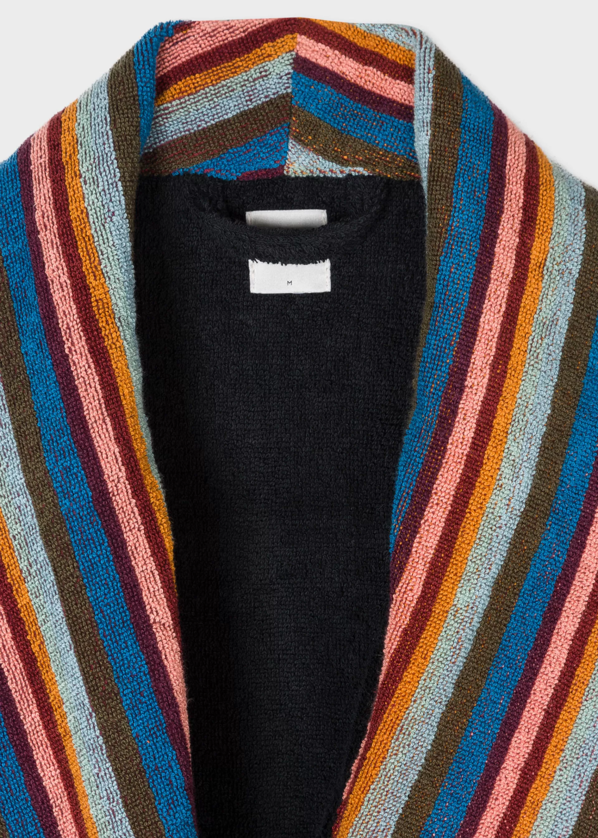 'Artist Stripe' Towelling Dressing Gown>Paul Smith Clearance