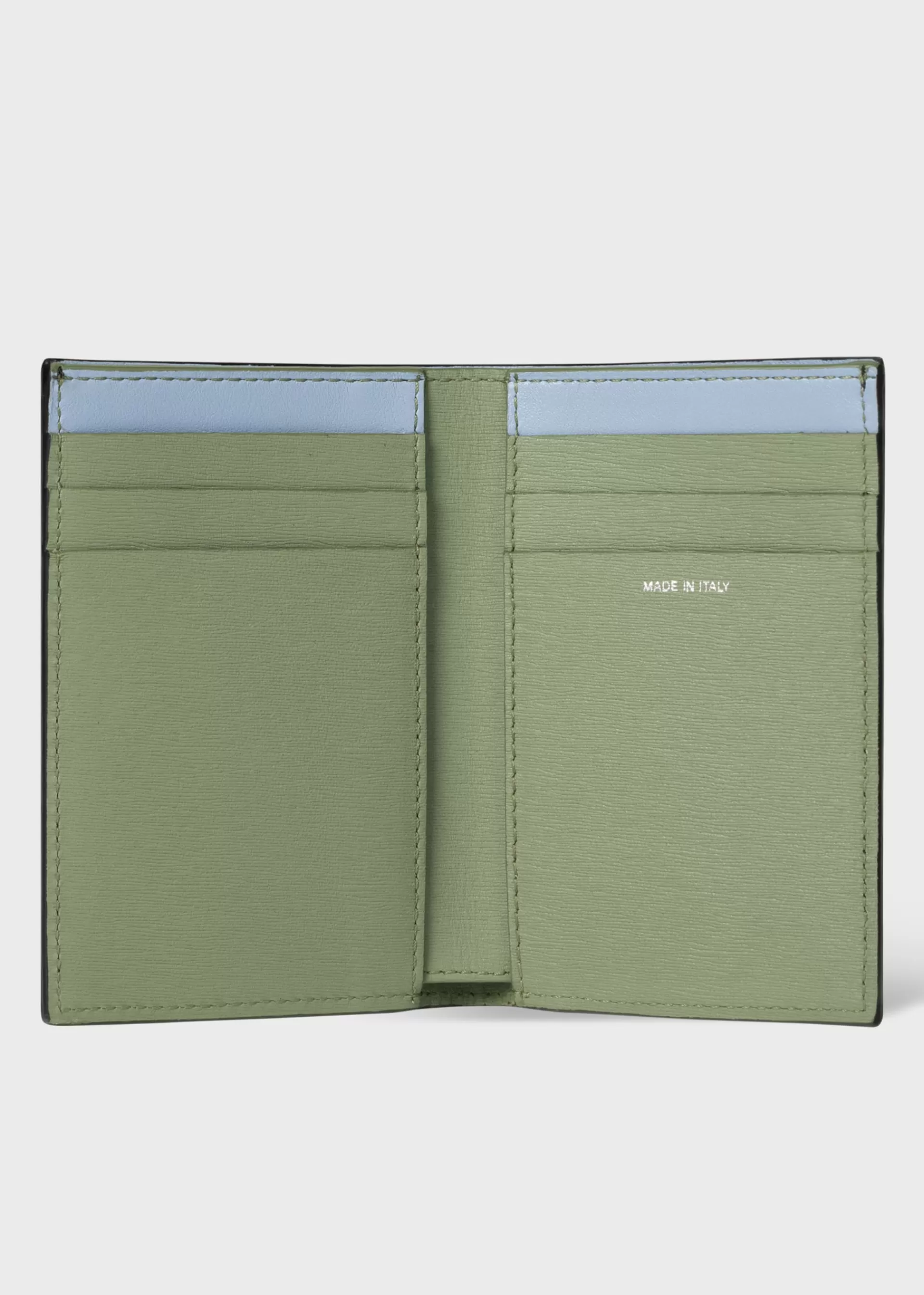 Contrast Interior Credit Card Wallet>Paul Smith Cheap