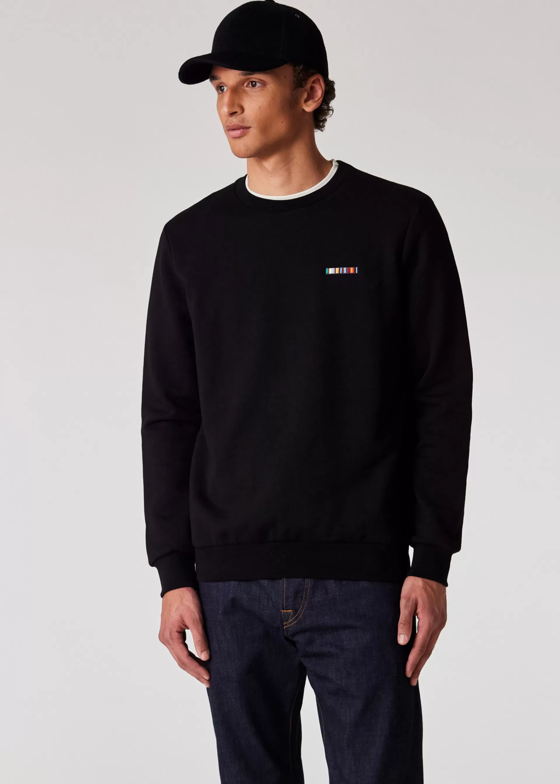 Cotton 'Signature Stripe' Sweatshirt>Paul Smith Hot