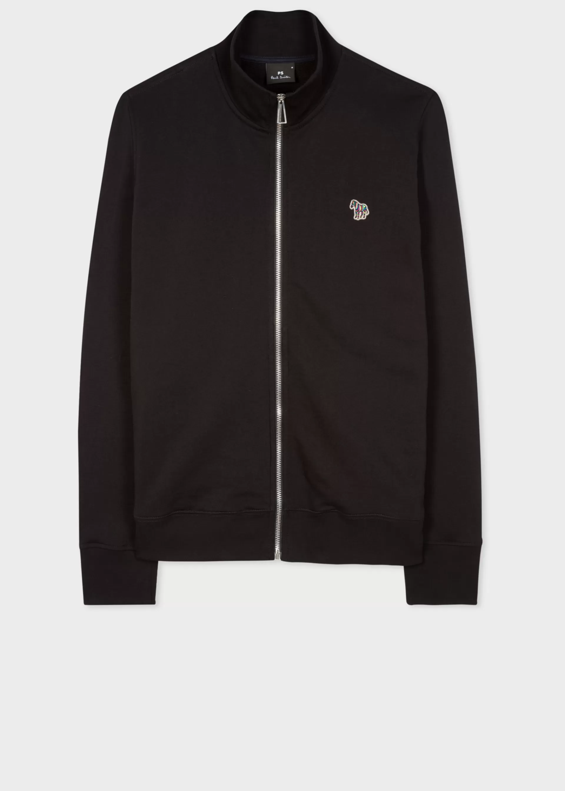 Cotton Zebra Logo Zip Sweatshirt>Paul Smith New