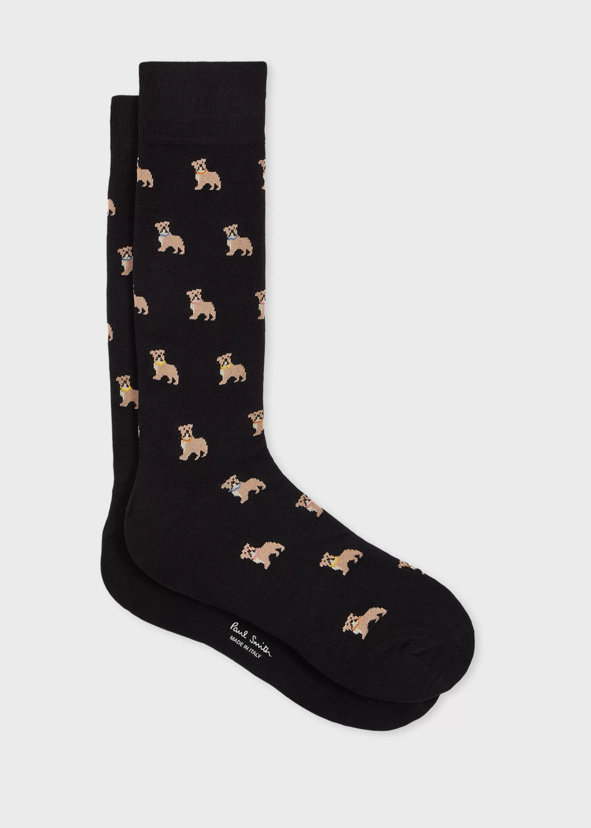 Cotton-Blend 'Bulldog' Socks>Paul Smith Outlet