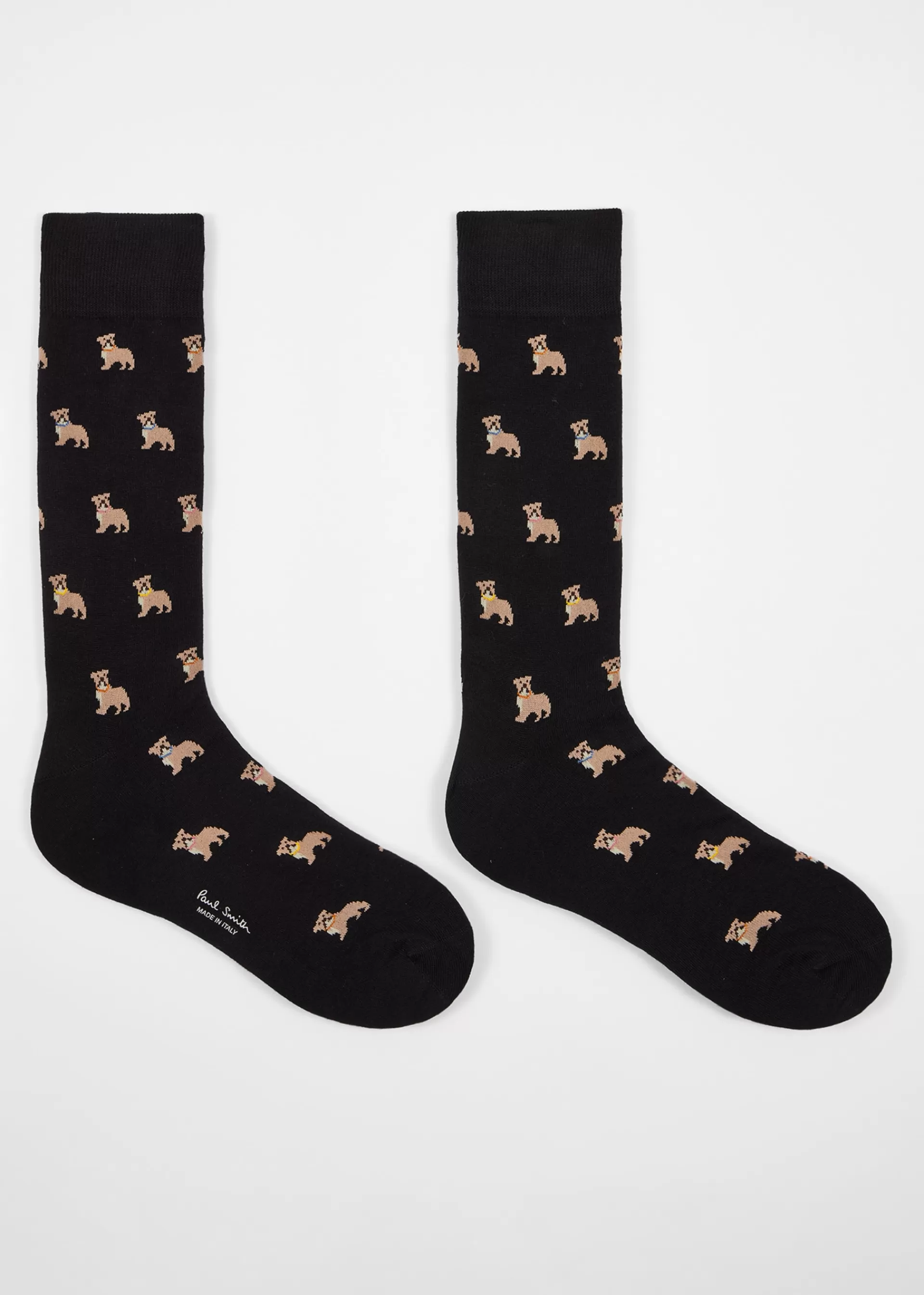 Cotton-Blend 'Bulldog' Socks>Paul Smith Outlet