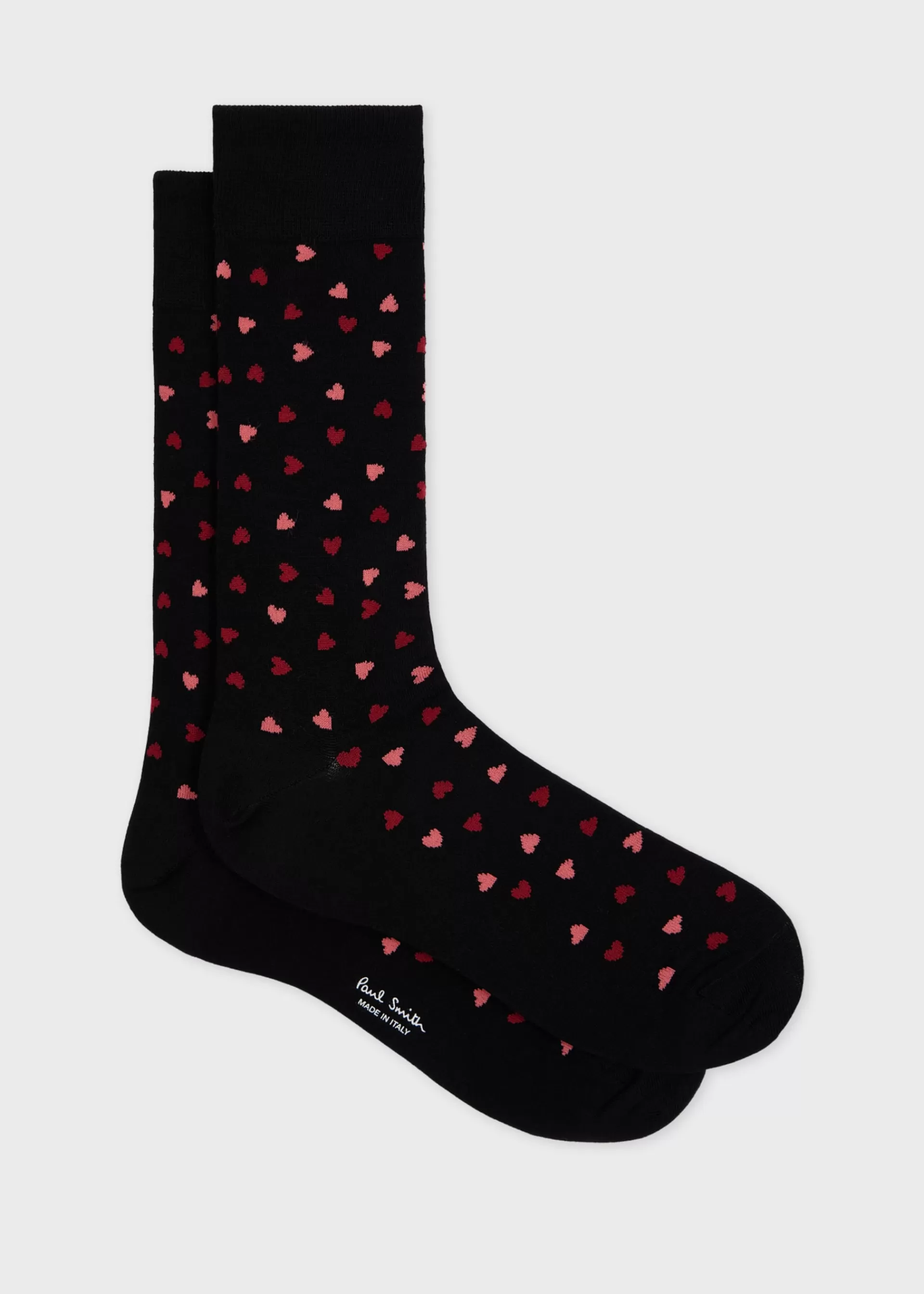 Cotton-Blend Heart Socks>Paul Smith New