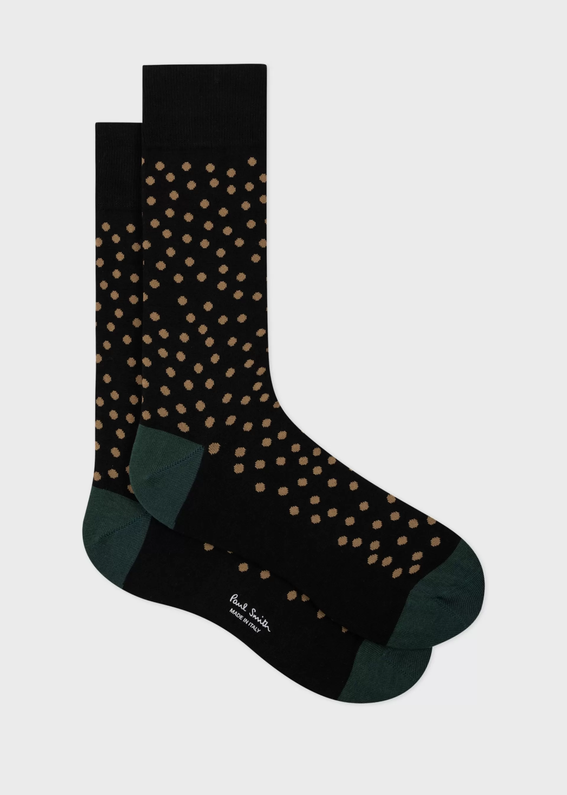 Cotton-Blend Polka Dot Socks>Paul Smith Cheap