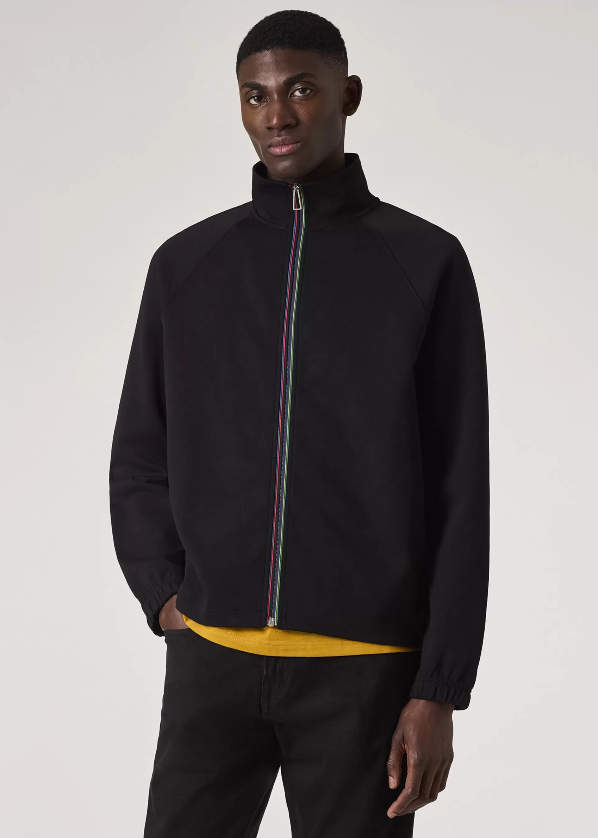 Cotton-Blend 'Sports Stripe' Track Jacket>Paul Smith Clearance