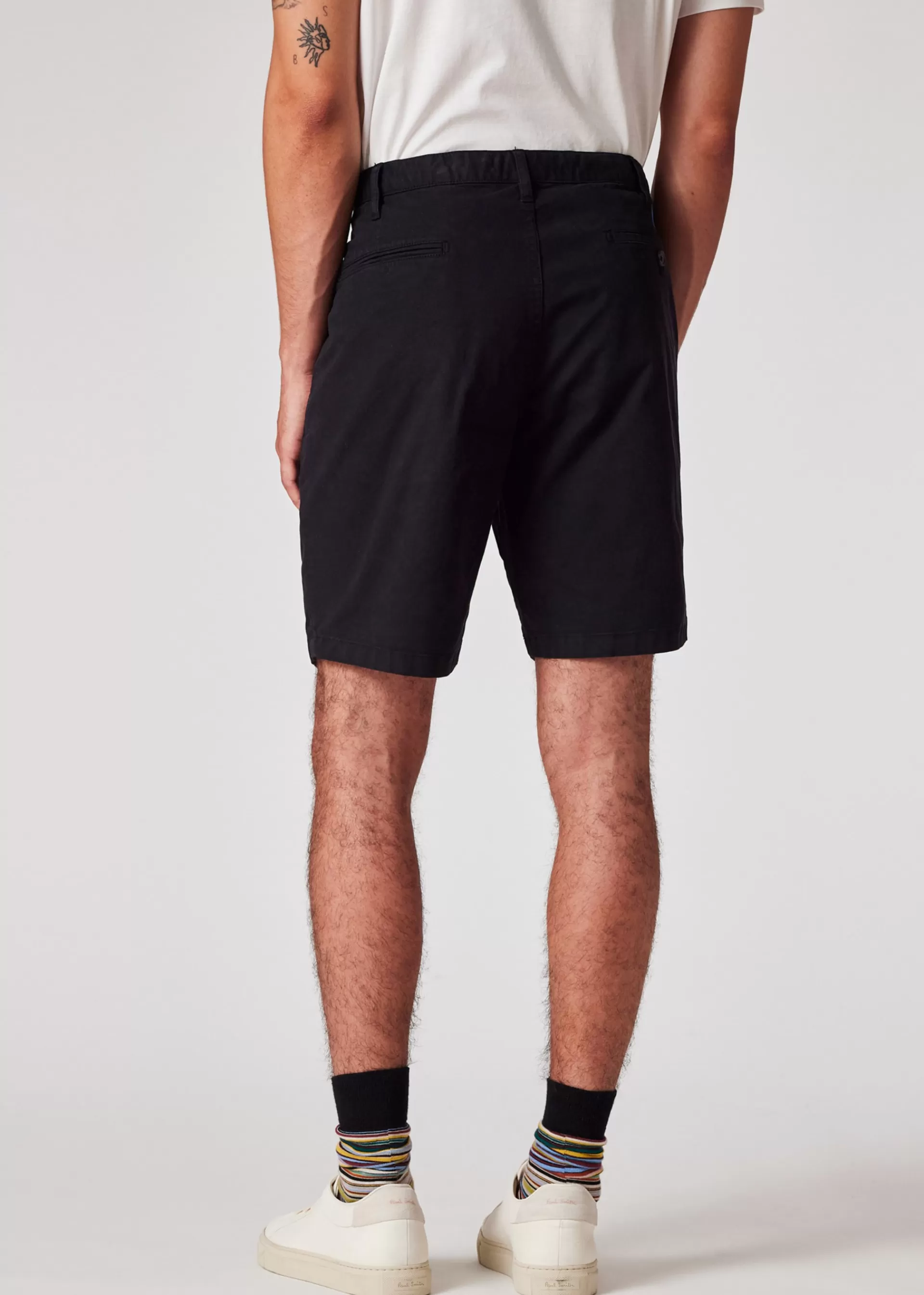 Cotton-Twill 'Broad Stripe Zebra' Shorts>Paul Smith Clearance