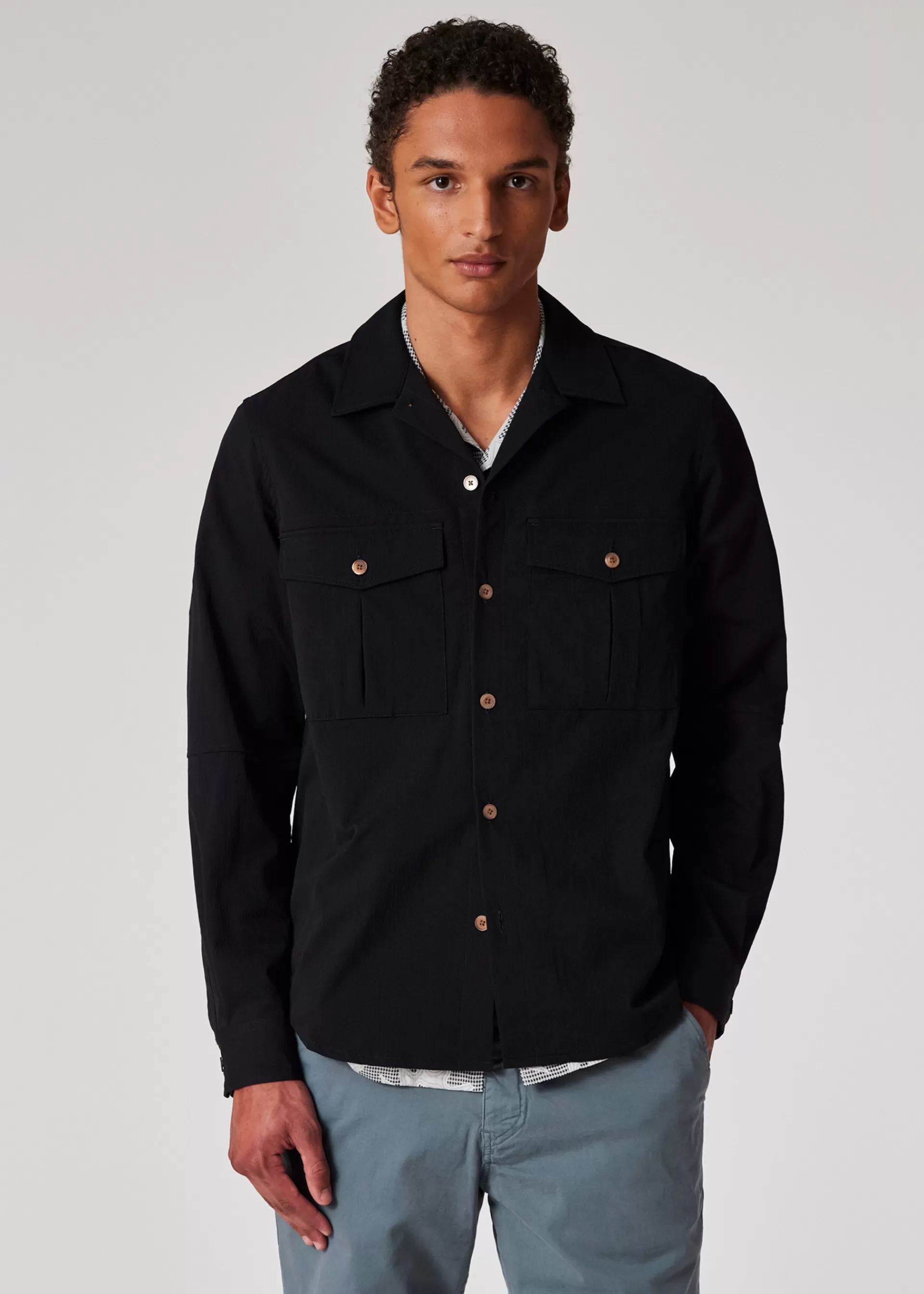 Double-Pocket Utility Shirt>Paul Smith New
