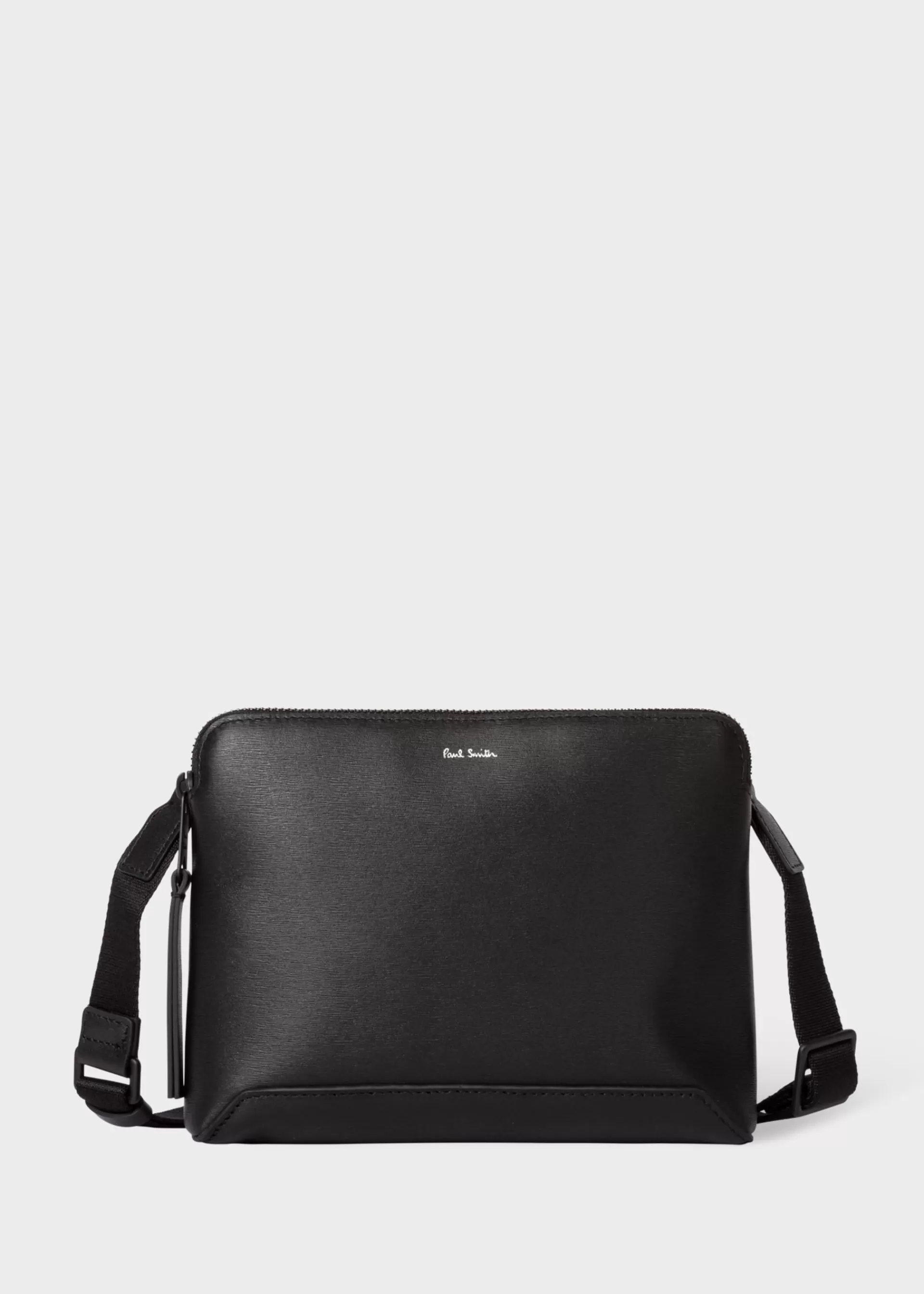 Embossed Leather Musette Bag>Paul Smith Outlet