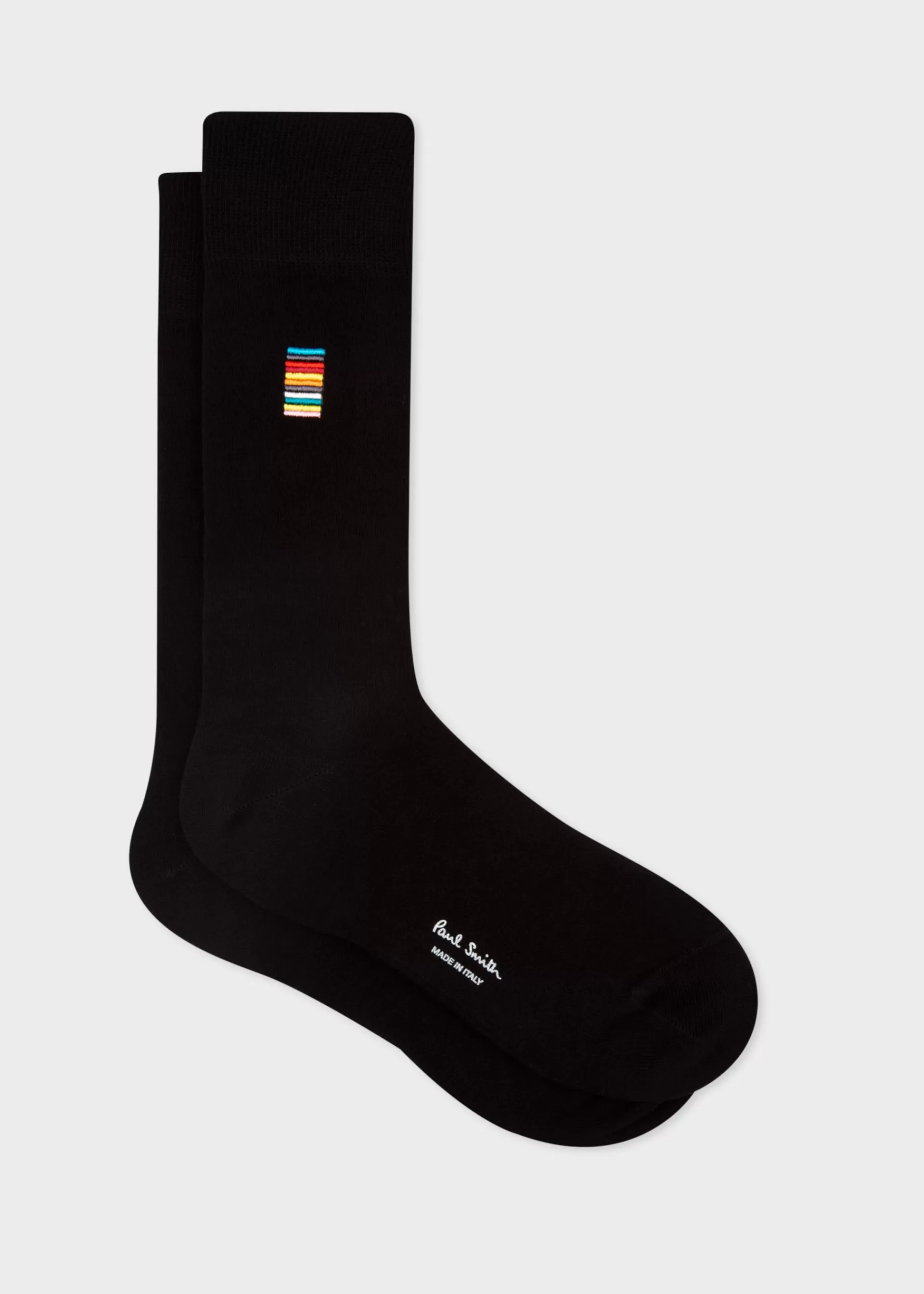 Embroidered 'Signature Stripe' Socks>Paul Smith Shop