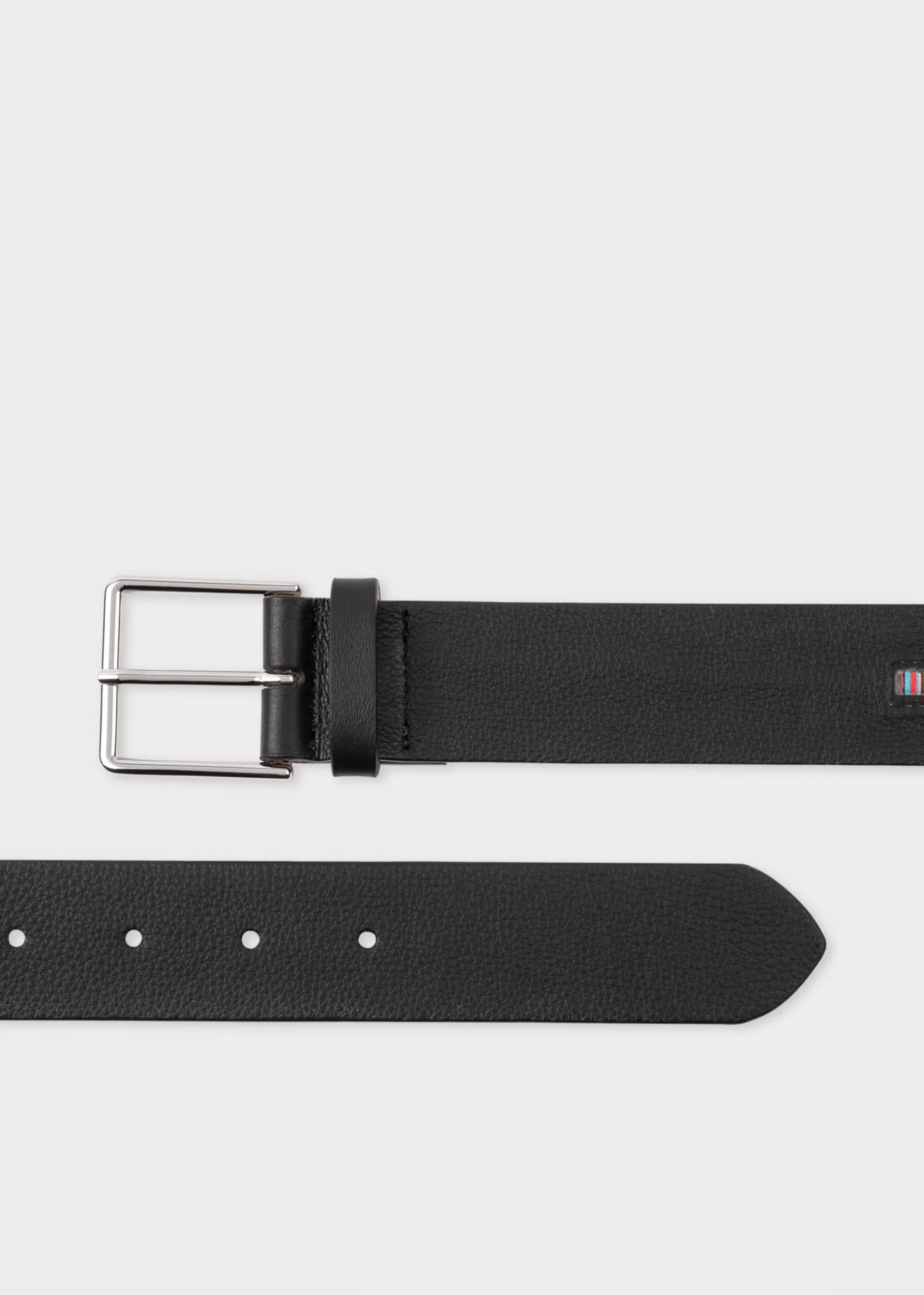 Grained Leather 'Signature Stripe' Belt>Paul Smith Best