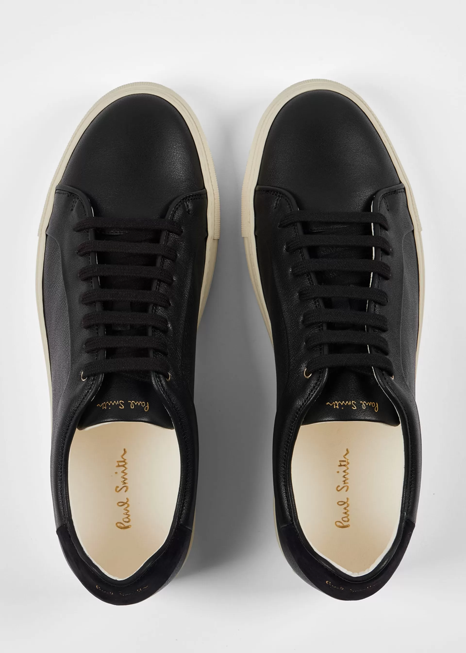 Leather 'Basso' Trainers With Cream Soles>Paul Smith Hot