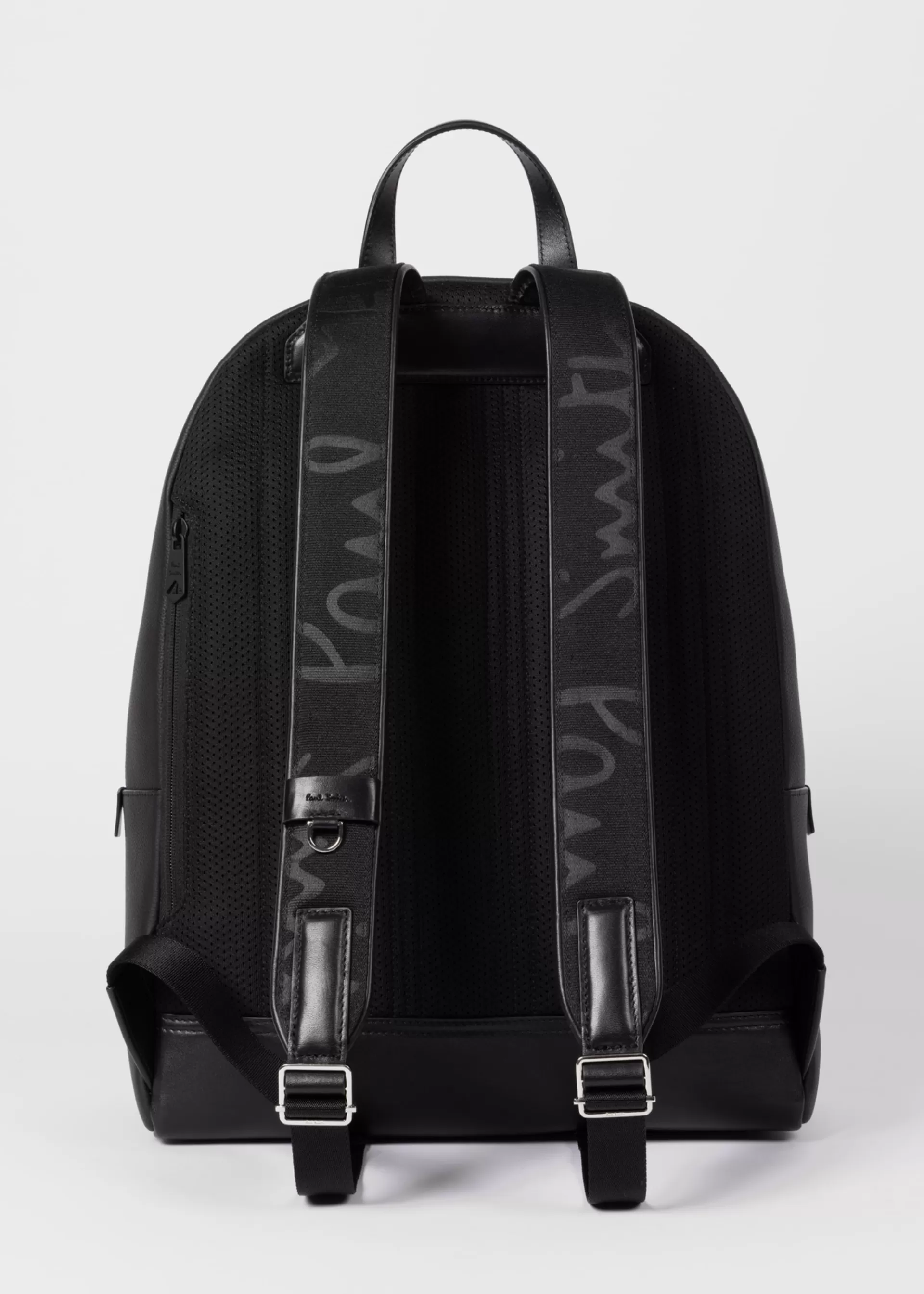 Leather Central 'Shadow Stripe' Backpack>Paul Smith New