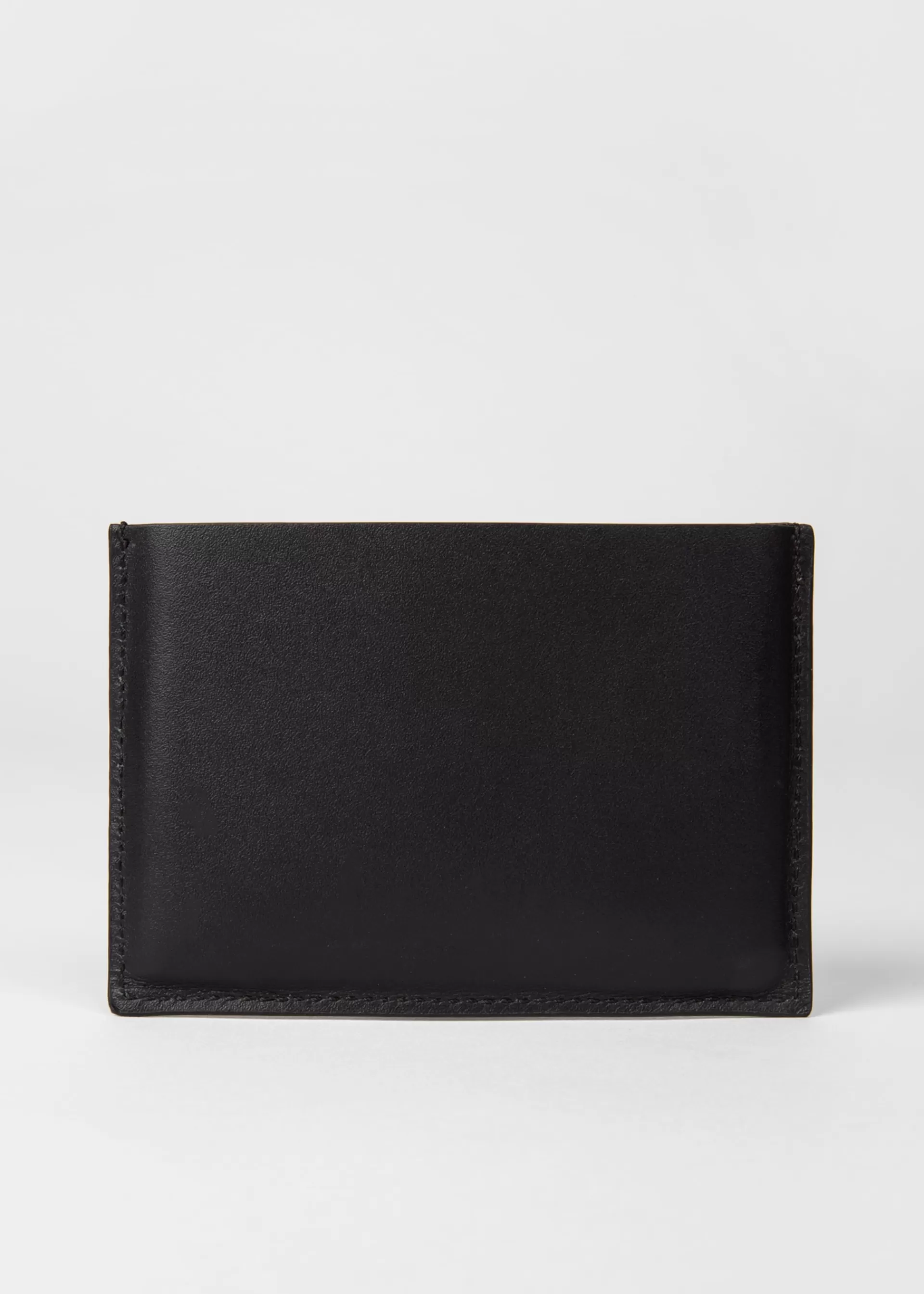 Leather Credit Card Holder With 'Signature Stripe' Pull Out>Paul Smith Best