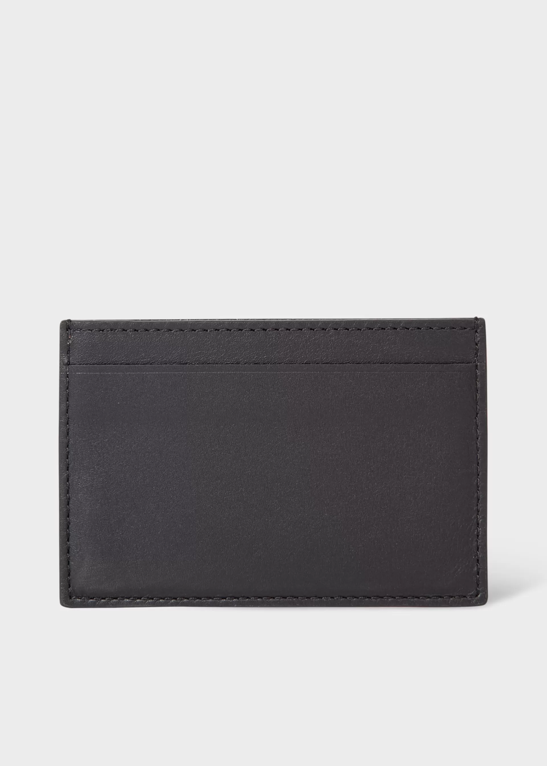 Leather Monogrammed Credit Card Holder>Paul Smith Cheap