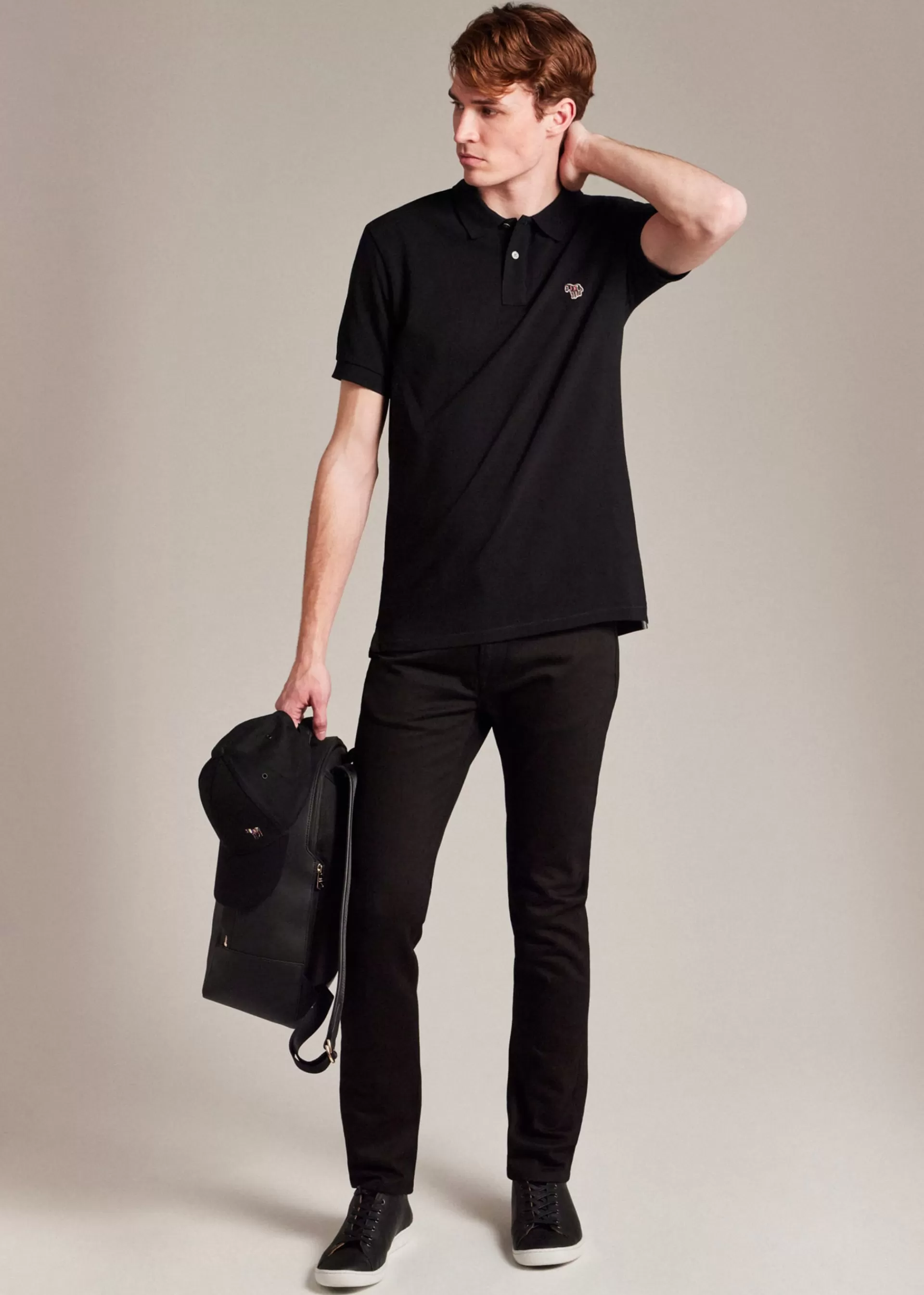 Leather 'Signature Stripe' Backpack>Paul Smith New
