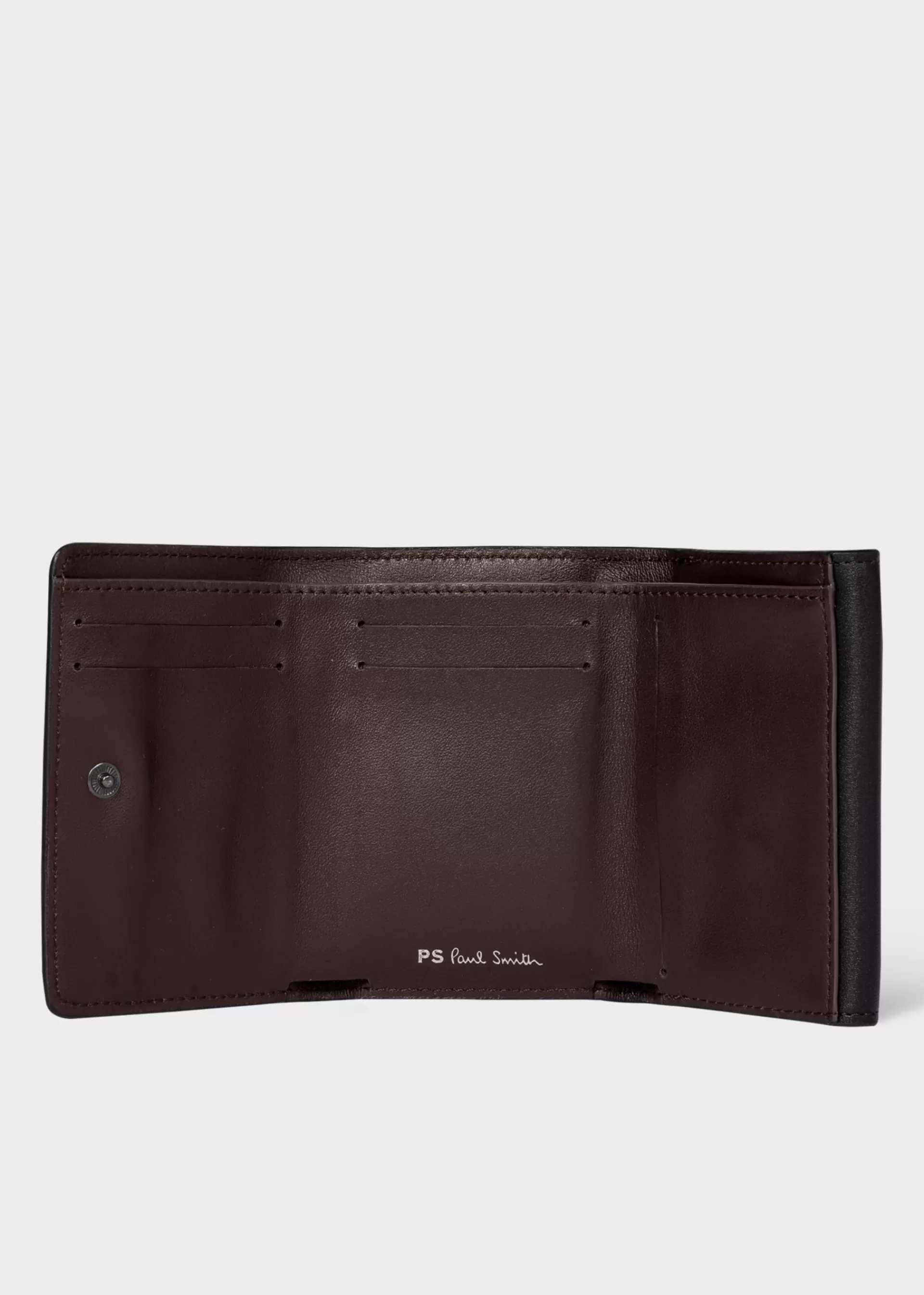 Leather 'Zebra' Trifold Wallet>Paul Smith Clearance