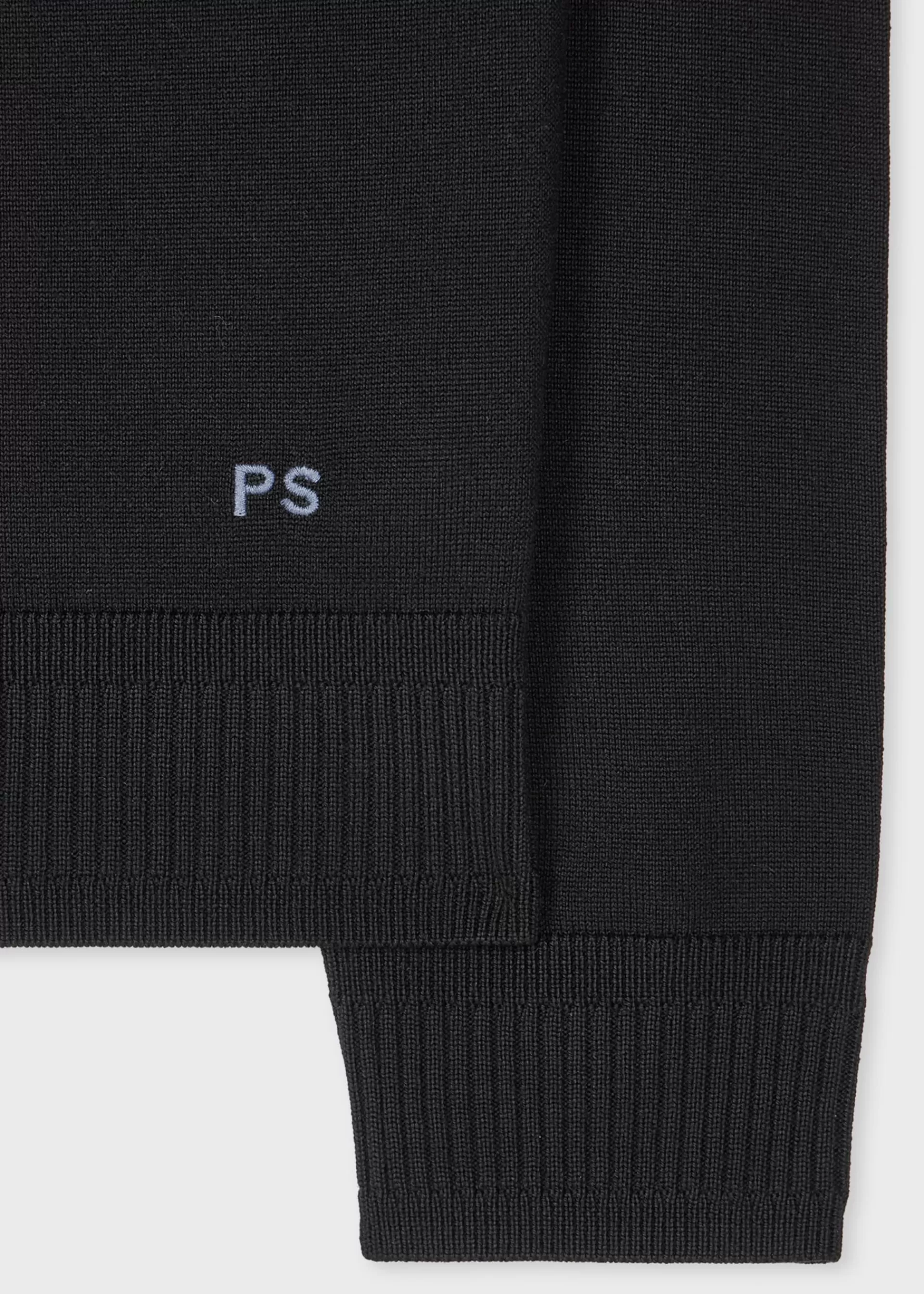 Merino Wool Half-Zip Sweater>Paul Smith Cheap