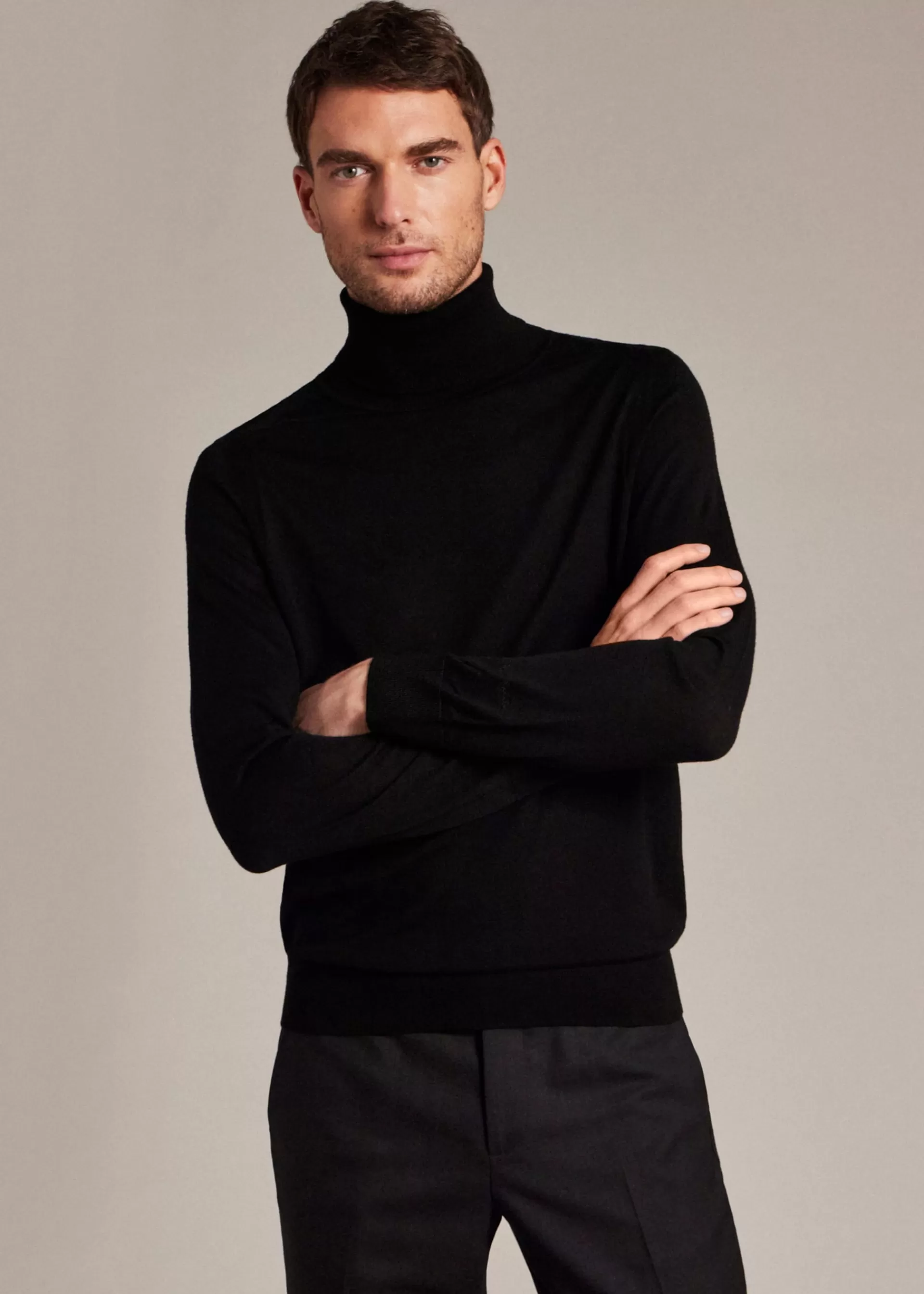 Merino Wool Roll Neck Sweater>Paul Smith New