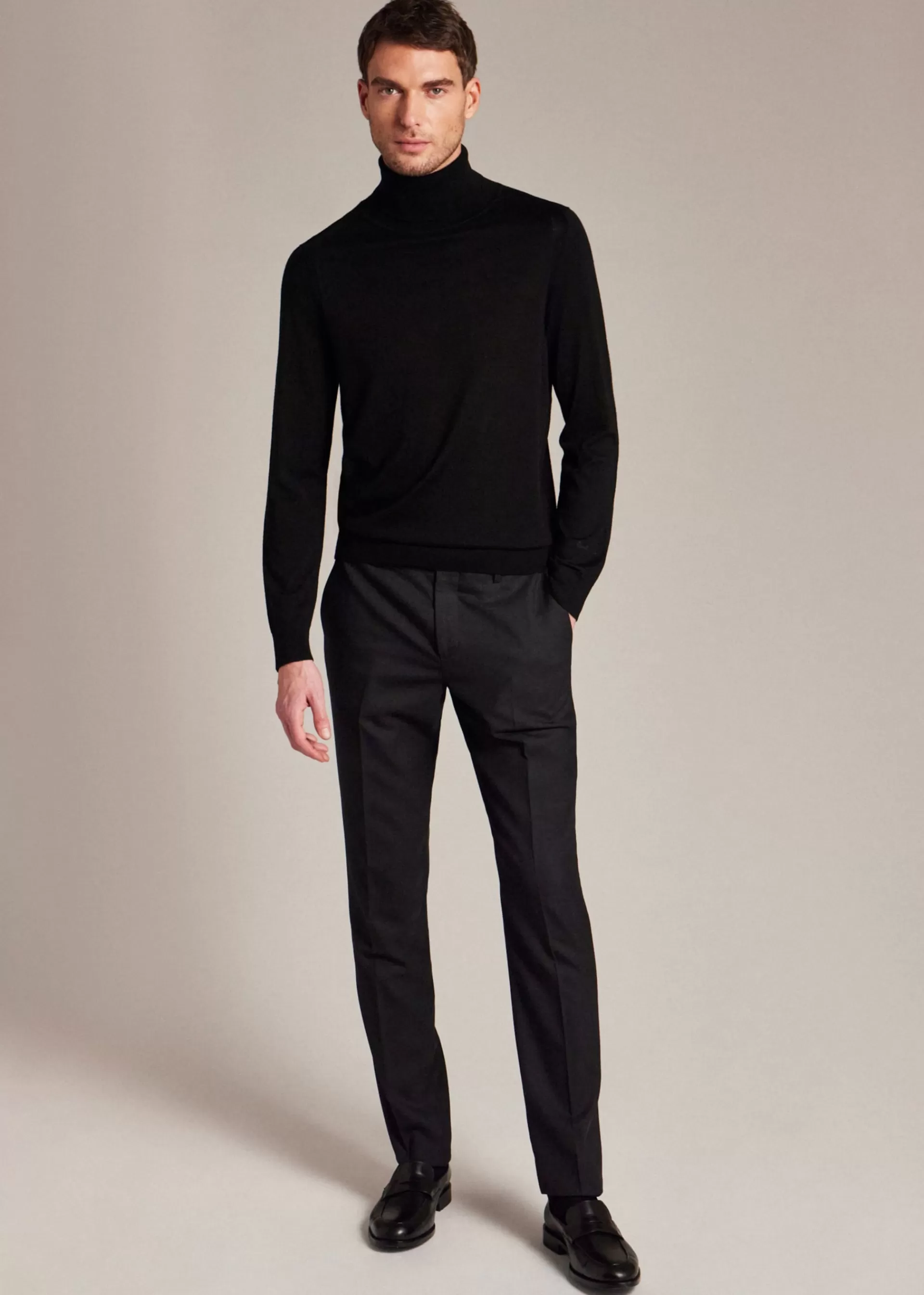 Merino Wool Roll Neck Sweater>Paul Smith New