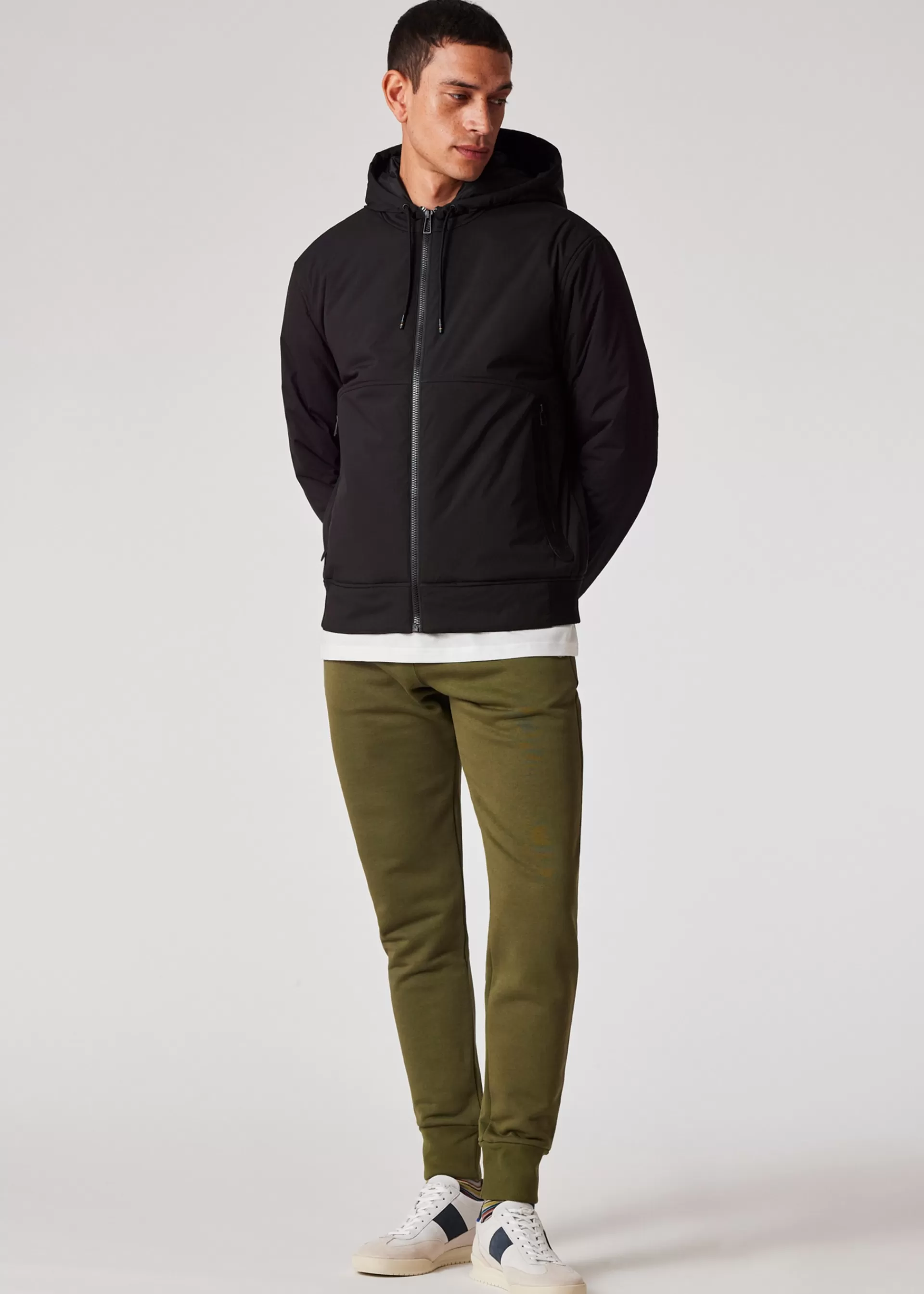 Mixed Media Hooded Jacket>Paul Smith Discount