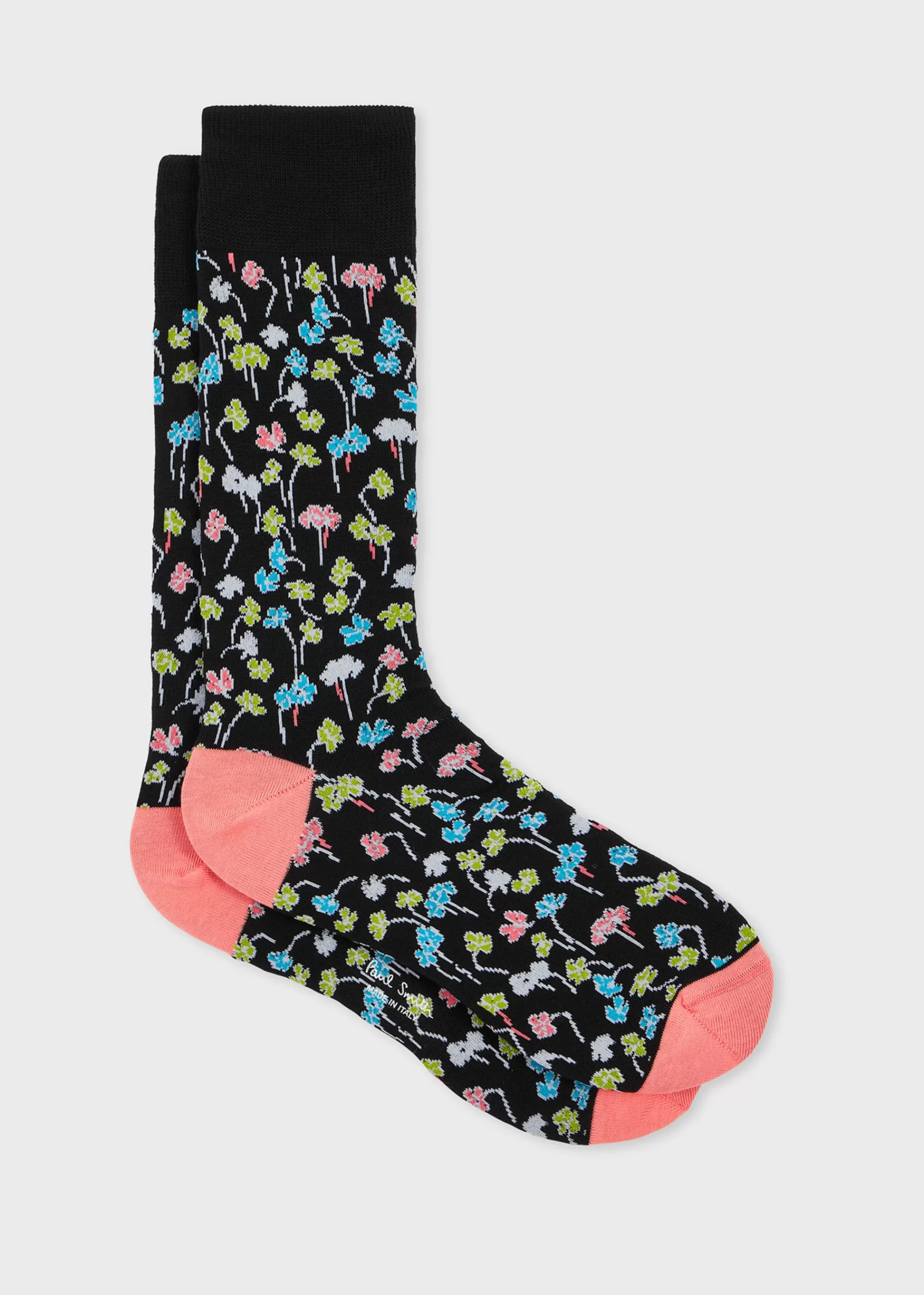 Multicolour Floral Socks>Paul Smith Store