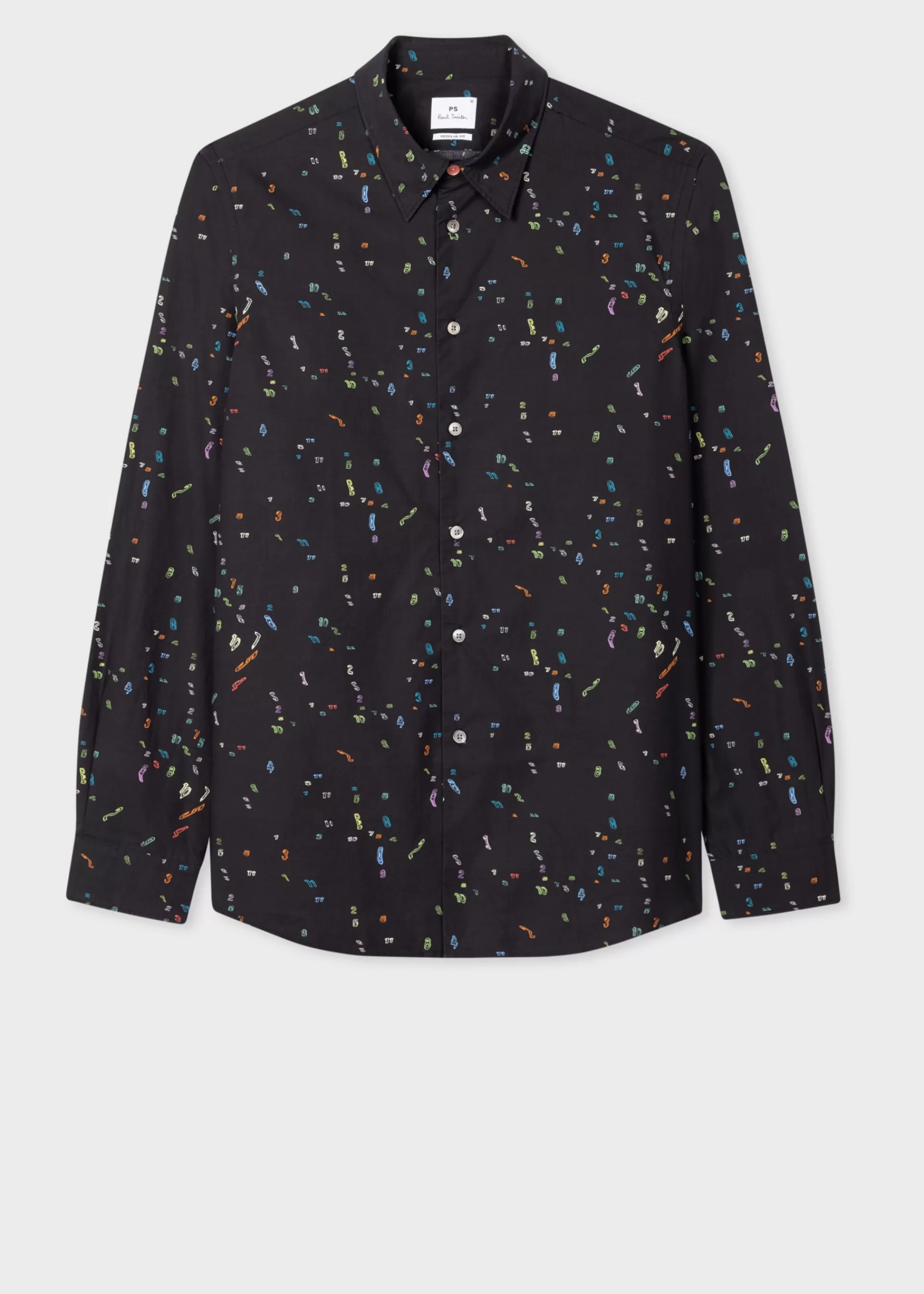 'Numbers' Long-Sleeve Shirt>Paul Smith Sale