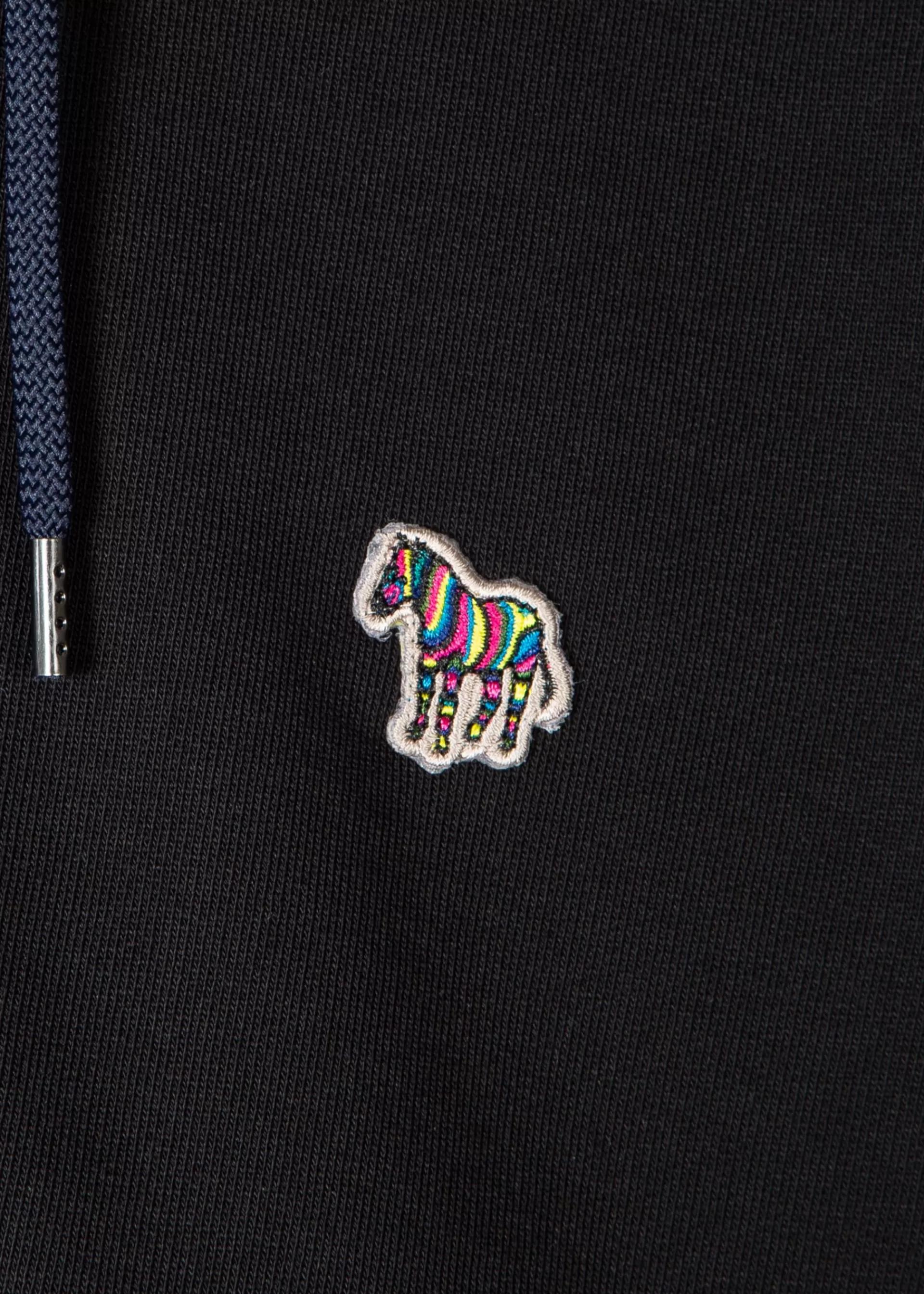 Black Organic Cotton Zebra Logo Hoodie & Sweatpants Set>Paul Smith Cheap