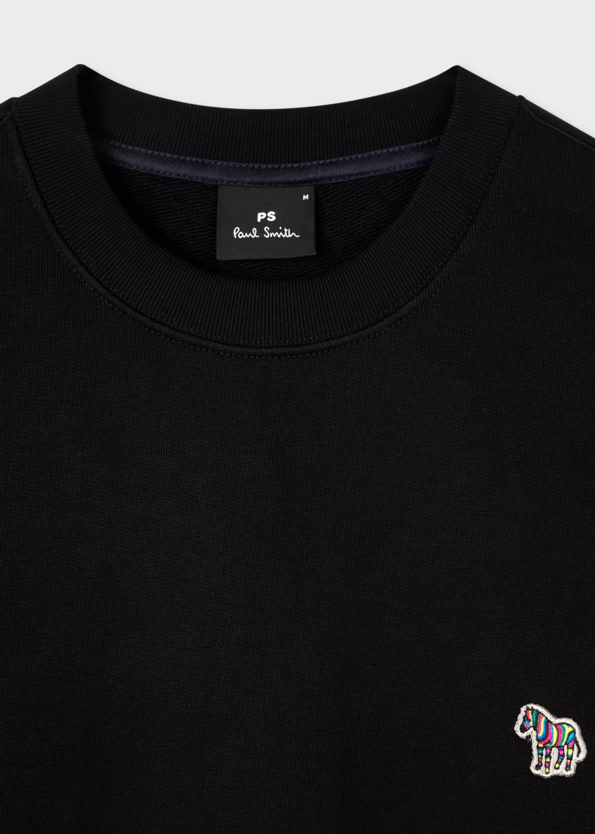 Black Organic Cotton Zebra Logo Sweatshirt & Sweatpants Set>Paul Smith Clearance