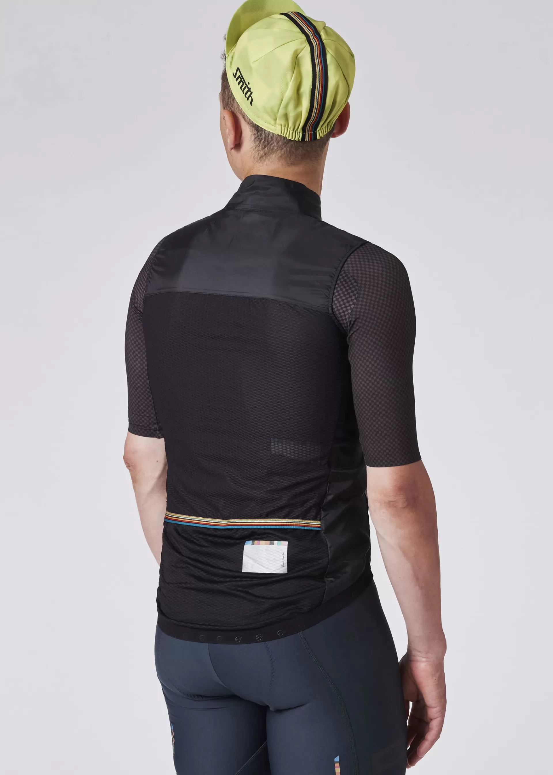 Black Packable Cycling Gilet>Paul Smith Hot