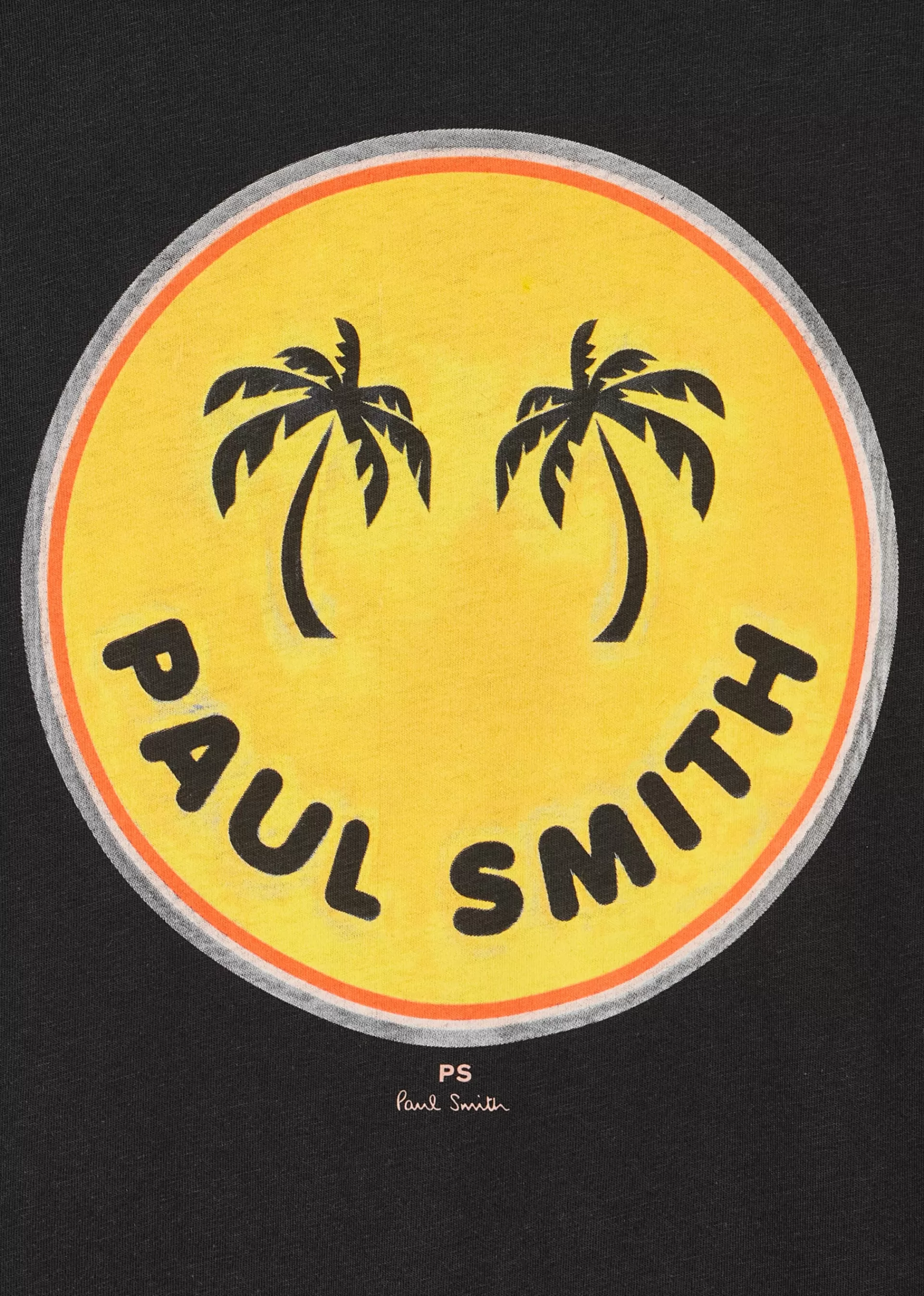 'Palm Trees' Print T-Shirt>Paul Smith Store