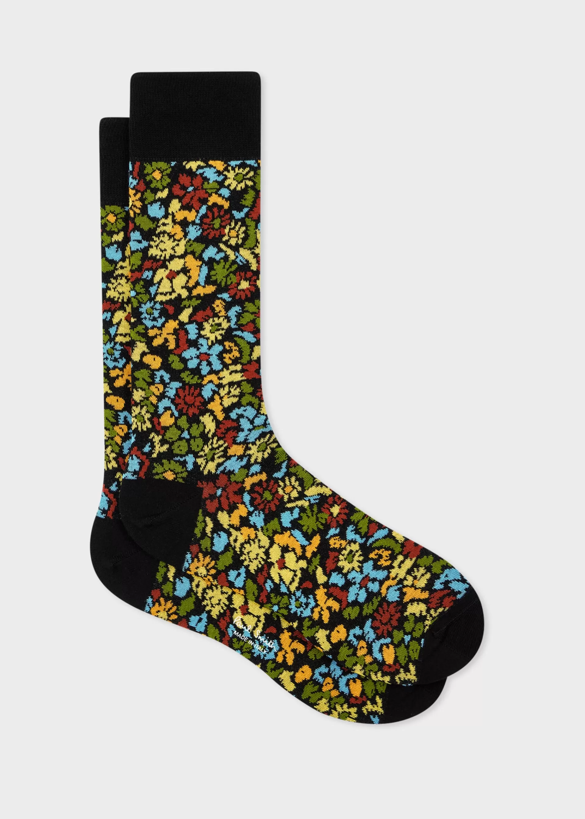 'Pencil Floral' Socks>Paul Smith Online