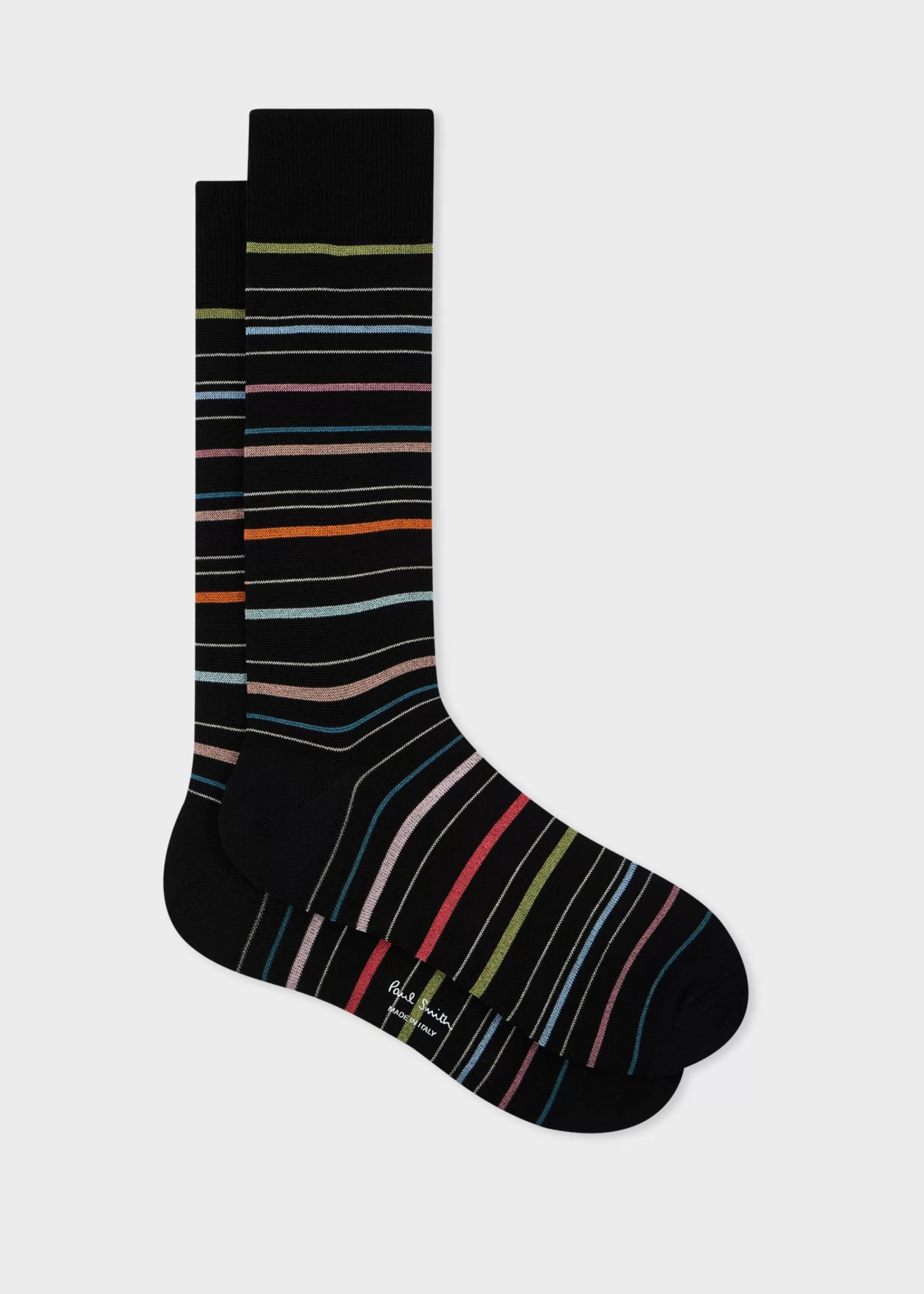 'Pencil Stripe' Socks>Paul Smith Store