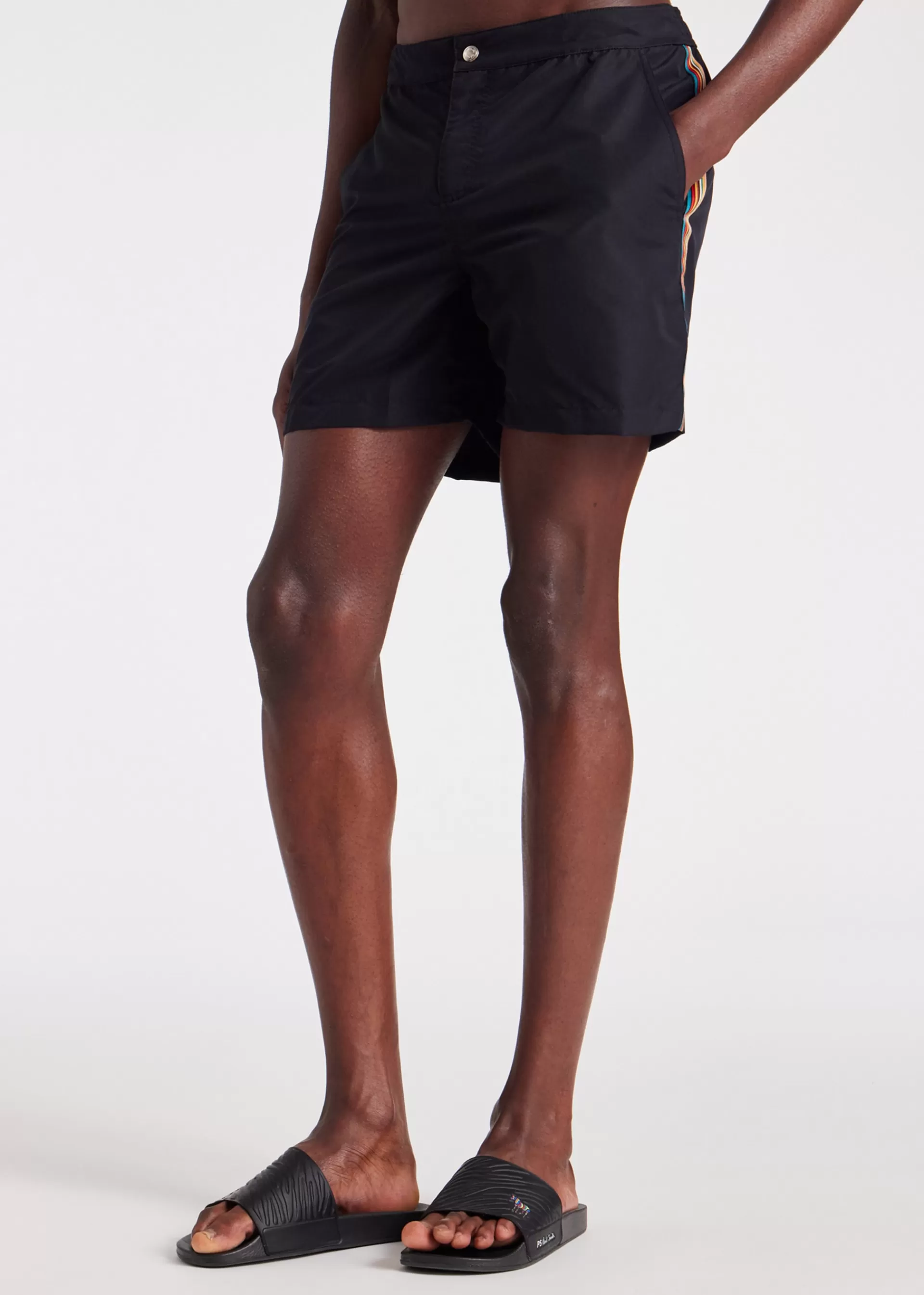 Recycled-Polyester 'Signature Stripe' Swim Shorts>Paul Smith Clearance