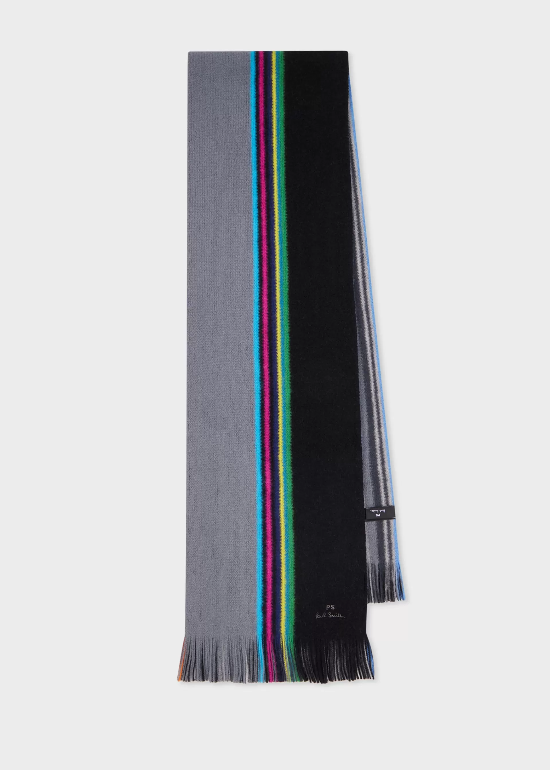 Reversible 'Sports Stripe' Scarf>Paul Smith Store