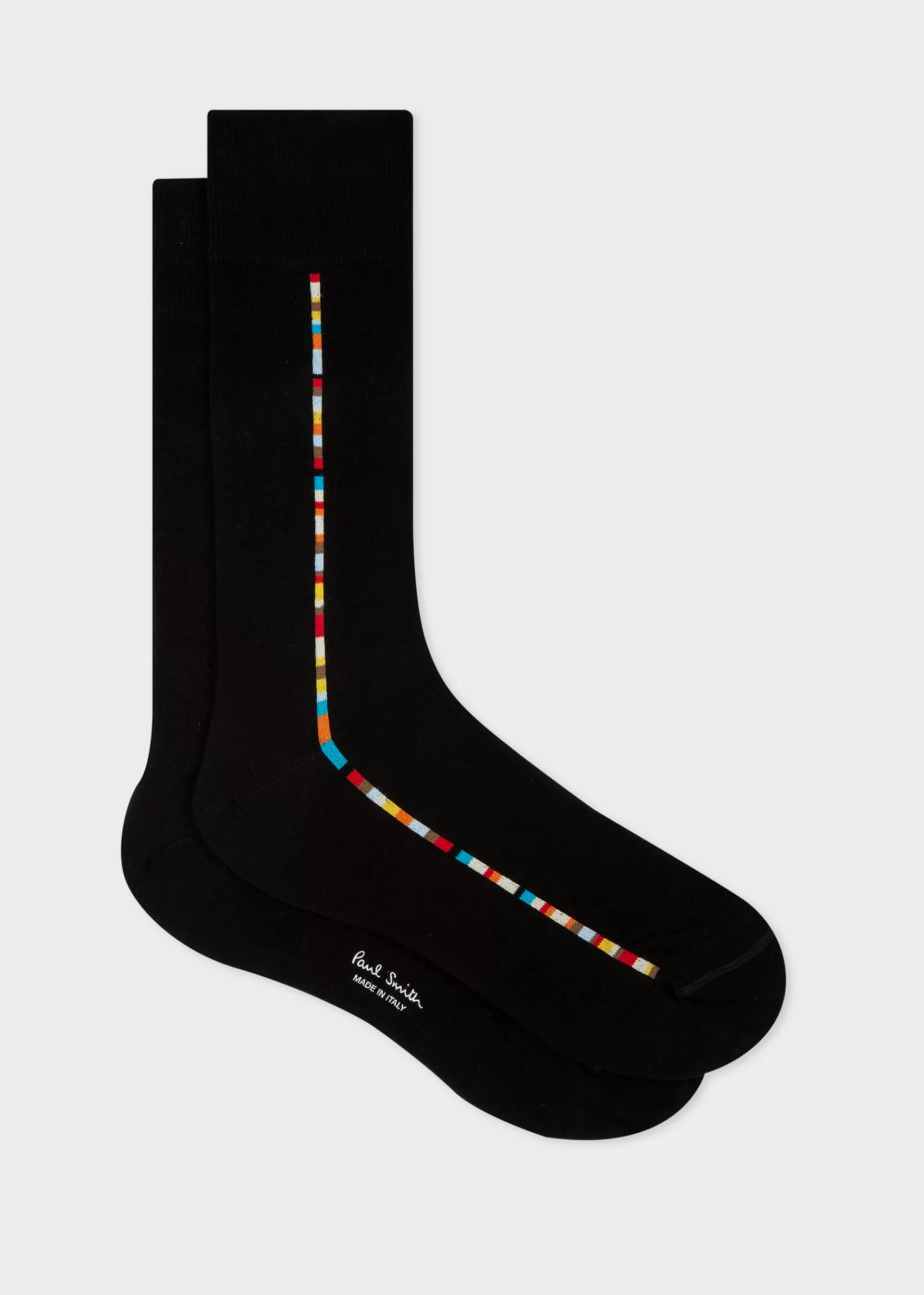 'Signature Stripe' Central Trim Socks>Paul Smith Fashion